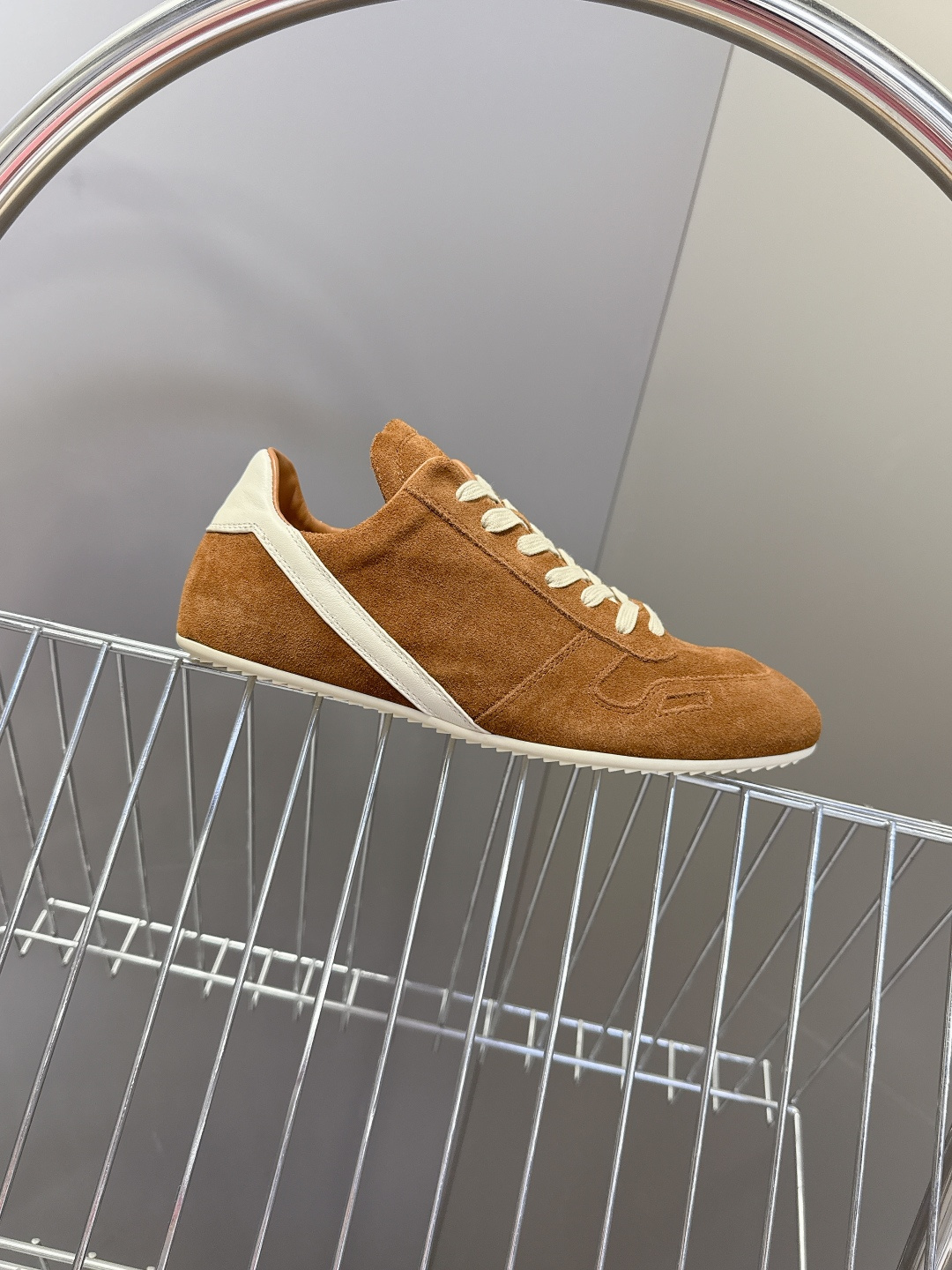 男装➕10 Rick Owens欧文斯最新情侣款复古运动 休闲鞋 德训鞋 薄底鞋超多明星时尚博主种草 当