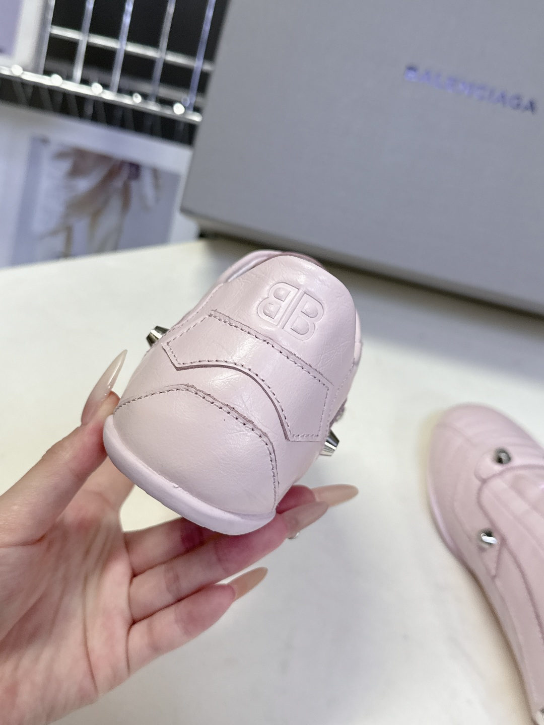 Balenciaga巴黎世家最新款棒球鞋 薄底鞋 休闲鞋超多明星时尚博主种草 原版购入开发做货 超火的薄