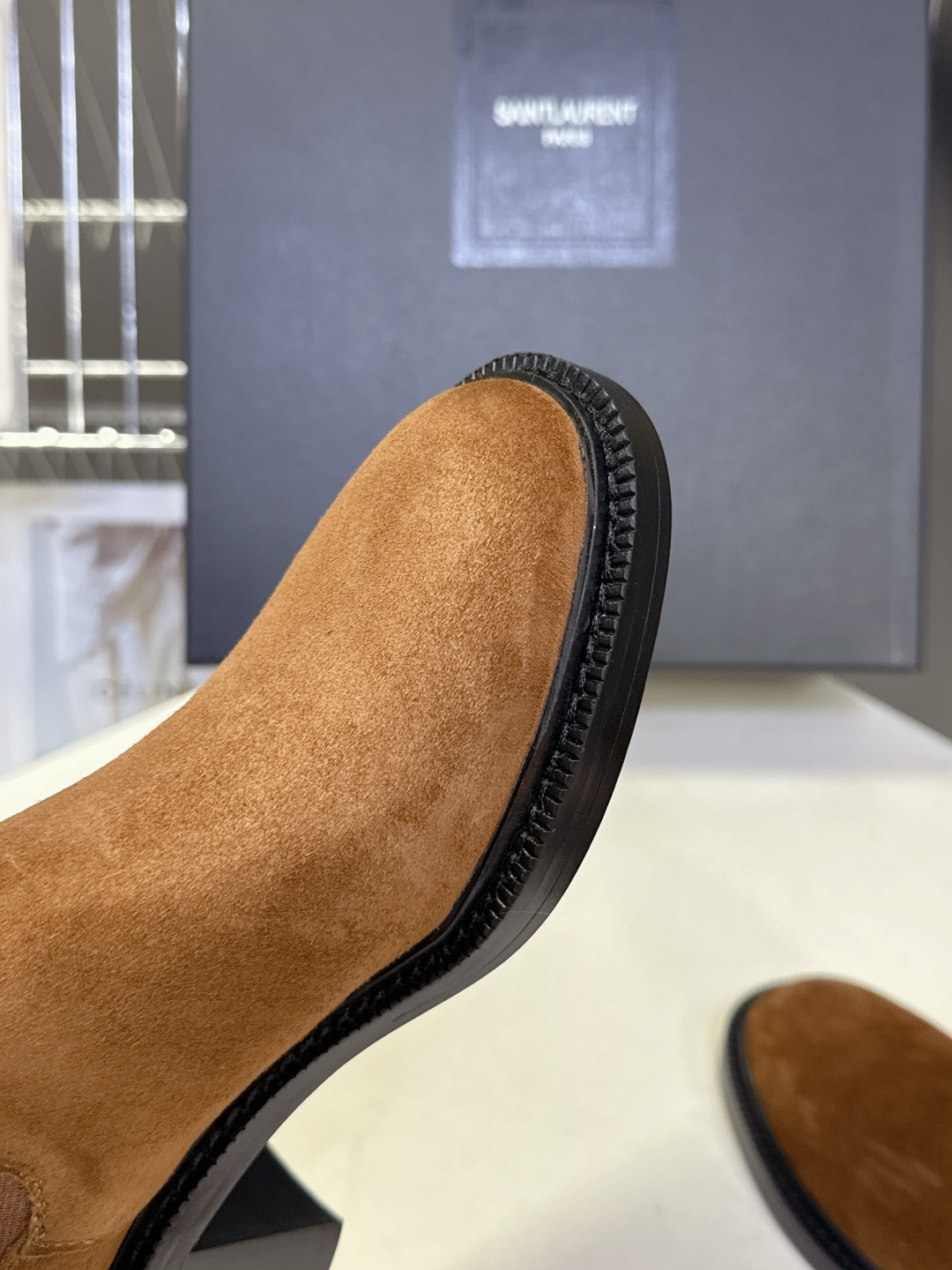 Saint Laurent圣罗兰秋冬最新款布洛克短靴 超多明星时尚博主种草 大小质感与原版完全一致✔️鞋