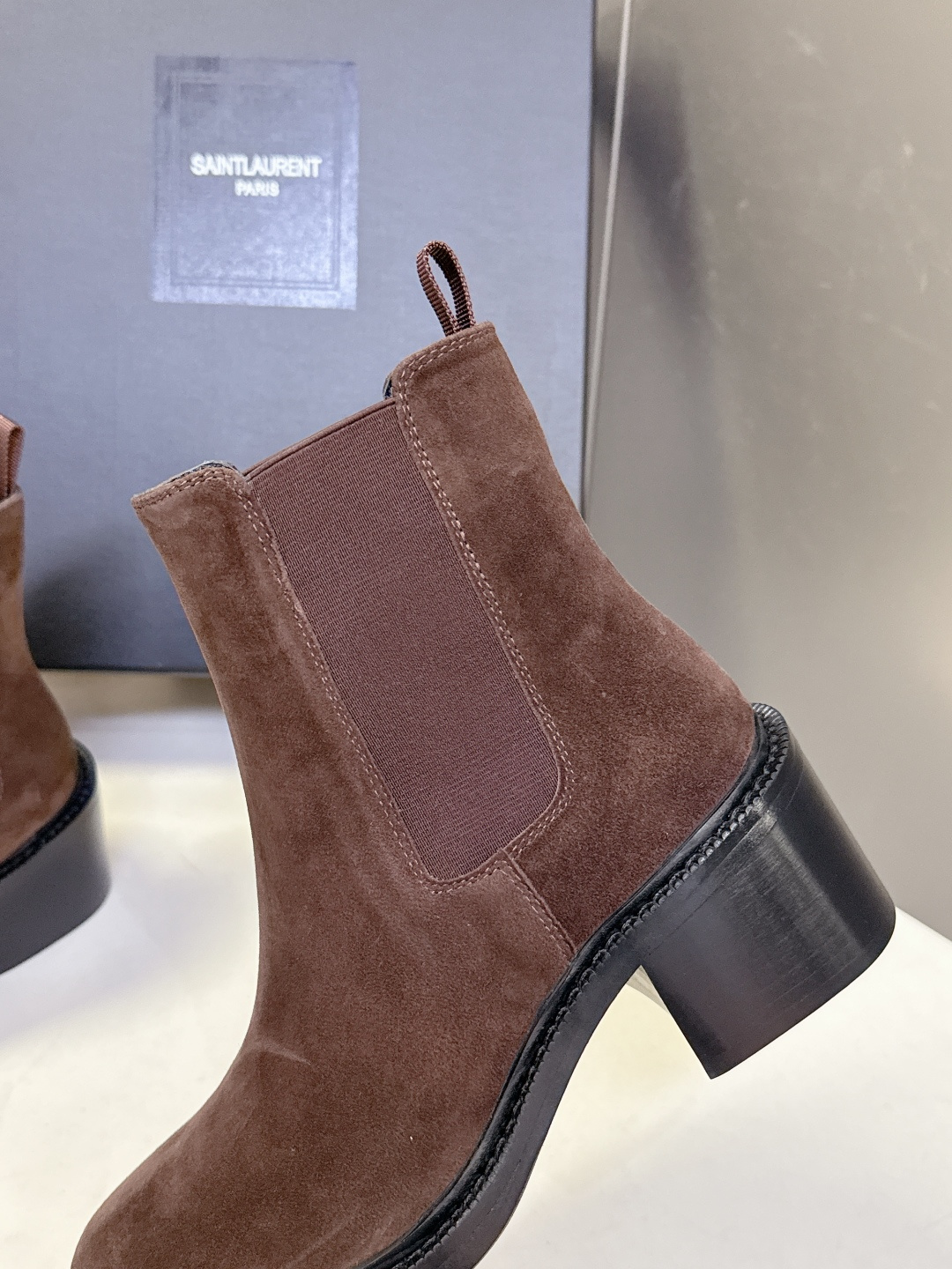 Saint Laurent圣罗兰秋冬最新款布洛克短靴 超多明星时尚博主种草 大小质感与原版完全一致✔️鞋