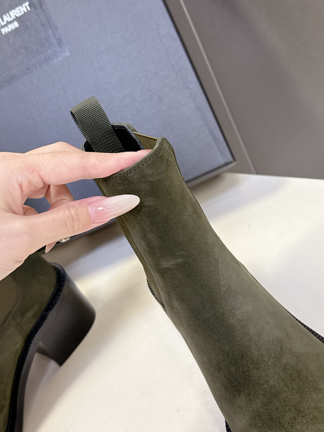 Saint Laurent圣罗兰秋冬最新款布洛克短靴 超多明星时尚博主种草 大小质感与原版完全一致✔️鞋