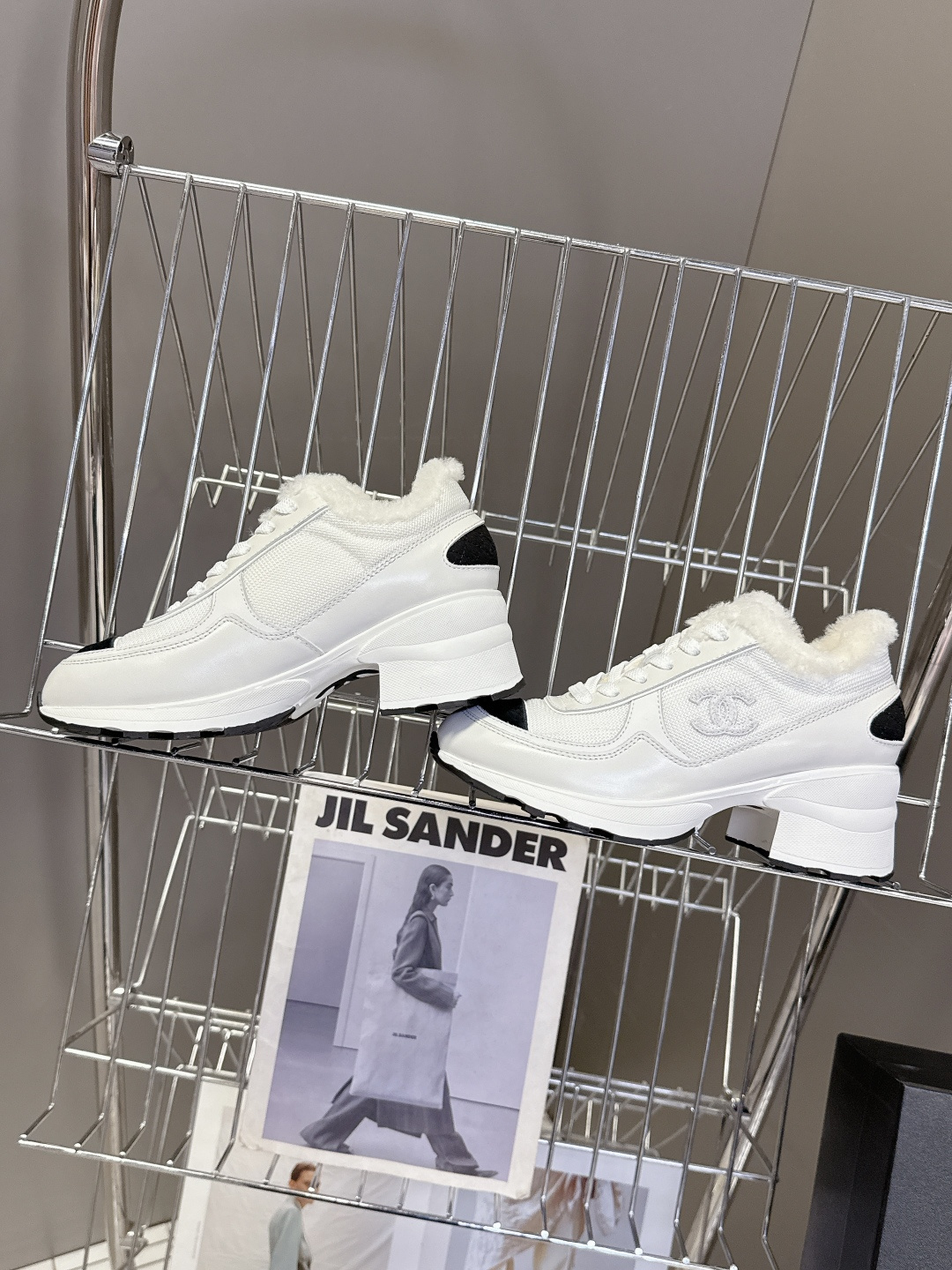 CHANEL 香奈儿25K秋冬最新款高跟复古毛毛运动鞋 超多明星时尚博主种草 专柜断货王 这季新款简直闭