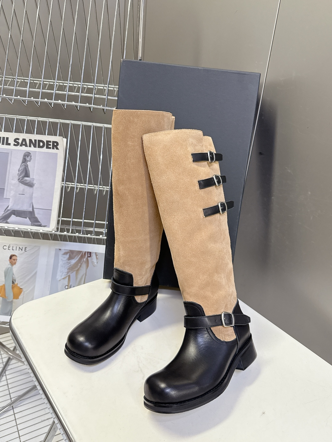 atelieredition小众品牌秋冬最新款 复古长靴超多明星网红种草 延续了经典骑士靴的靴筒包裹性与