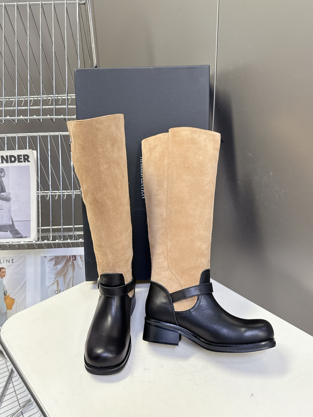atelieredition小众品牌秋冬最新款 复古长靴超多明星网红种草 延续了经典骑士靴的靴筒包裹性与