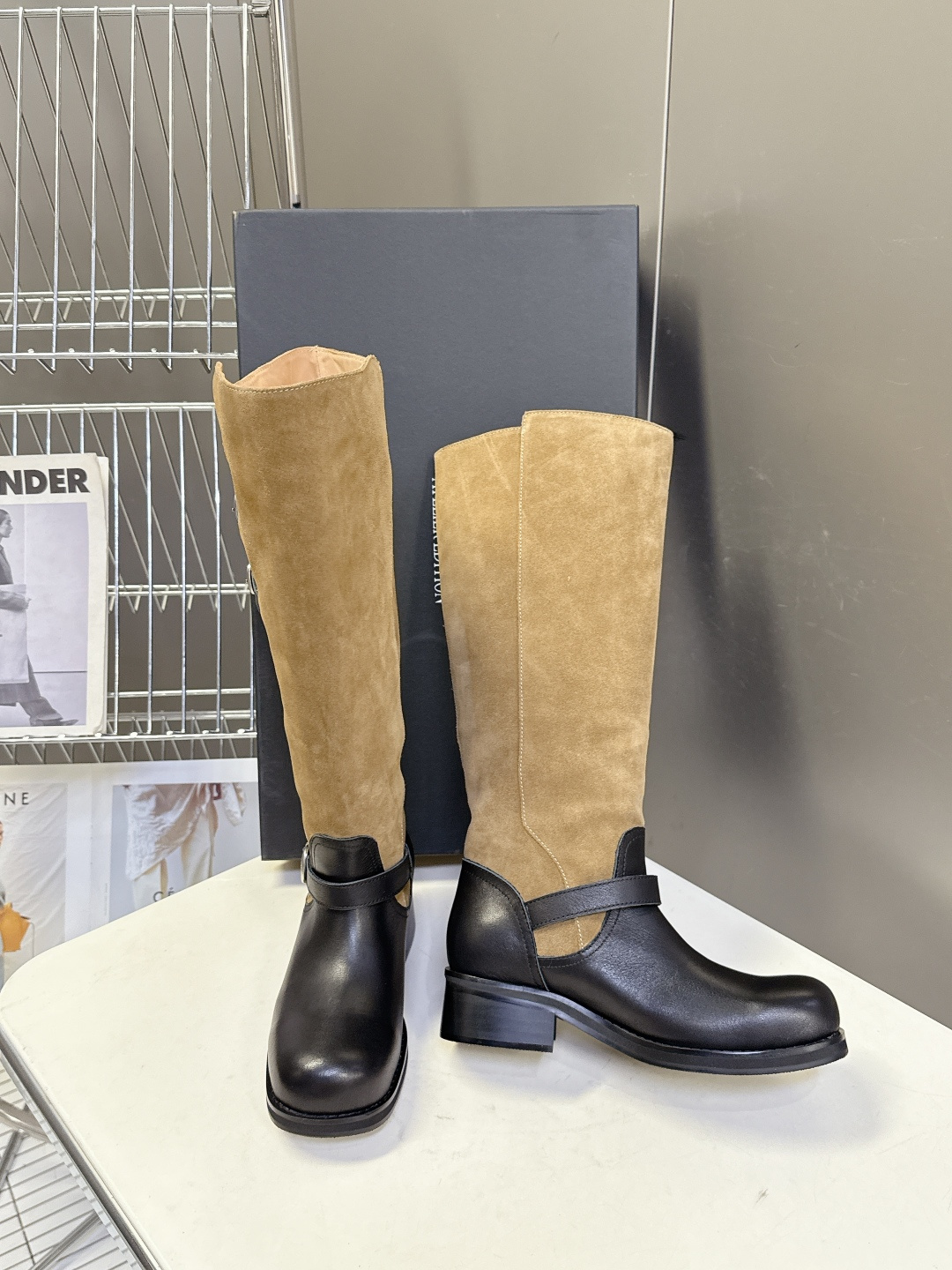 atelieredition小众品牌秋冬最新款 复古长靴超多明星网红种草 延续了经典骑士靴的靴筒包裹性与