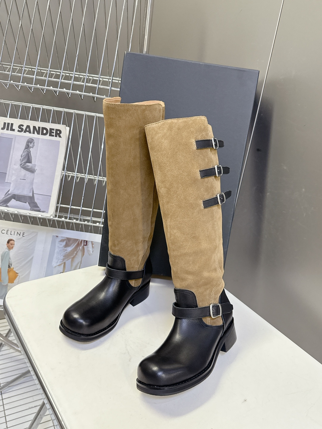 atelieredition小众品牌秋冬最新款 复古长靴超多明星网红种草 延续了经典骑士靴的靴筒包裹性与