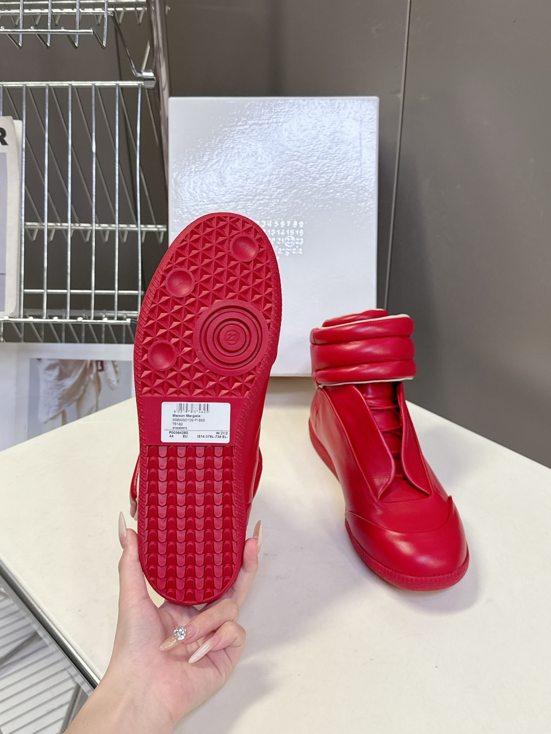 男装➕10 Martin Margiela马吉拉纯Future情侣款 运动鞋 高帮鞋 还记得这双引领高端