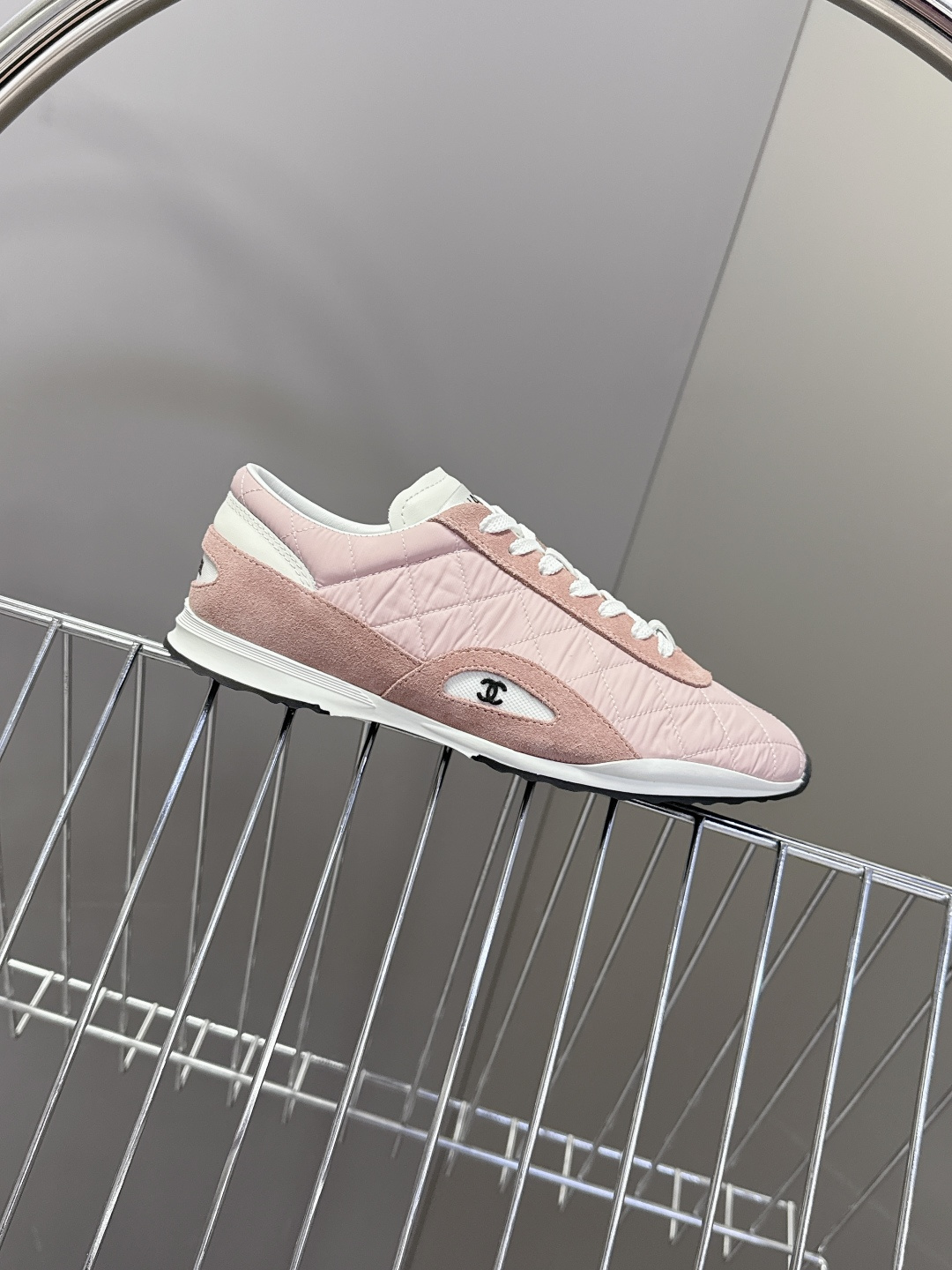 CHANEL香奈儿菱格纹棒球鞋 网球鞋 休闲 运动鞋原版购入开发 做货 小香最新隐藏款网球鞋软菱格纹 柔