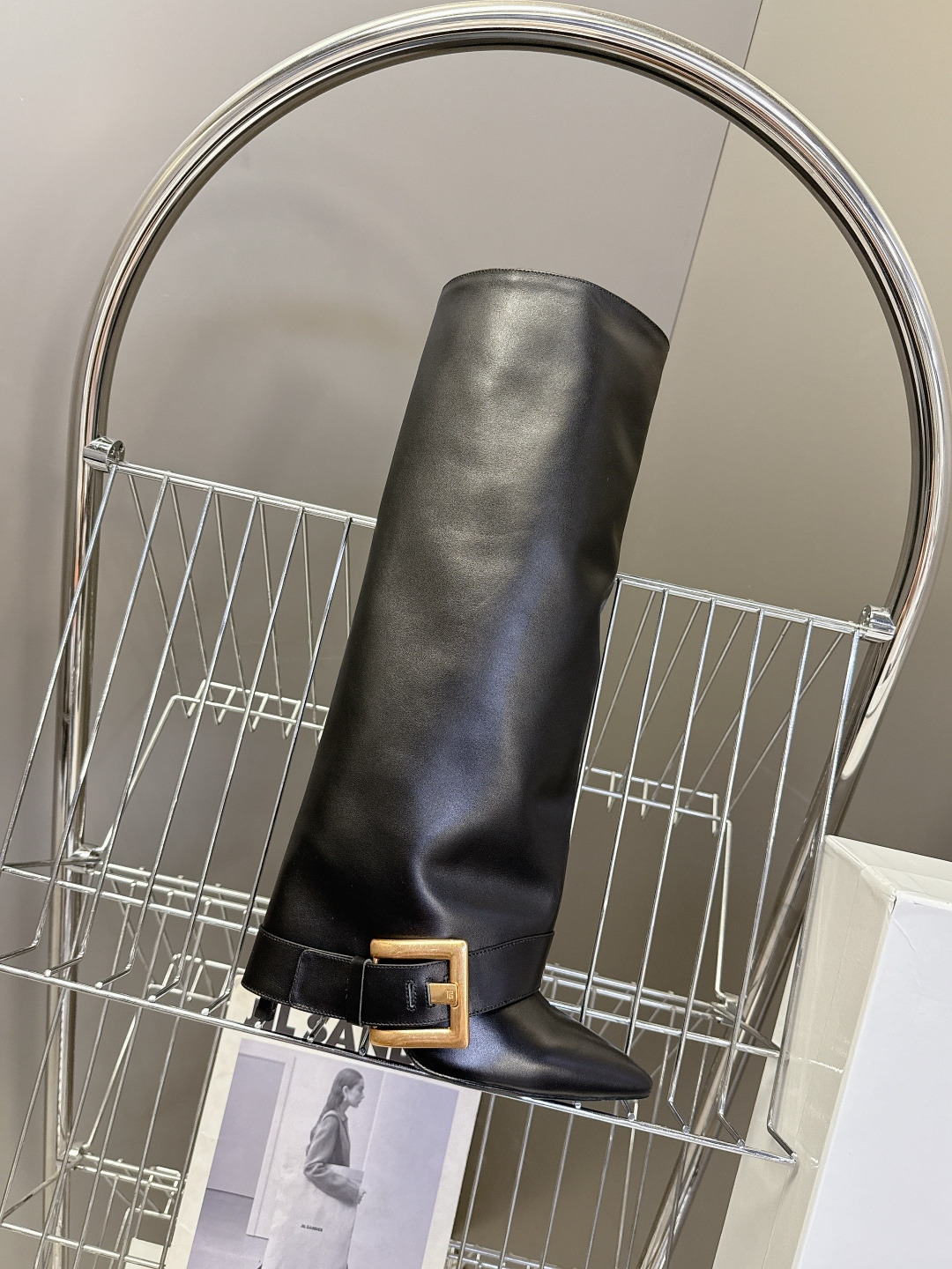 BALMAIN巴尔曼2025秋冬最新款 裤筒靴 长靴 超多明星网红种草 这双靴子真是怎么搭怎么好看 春夏