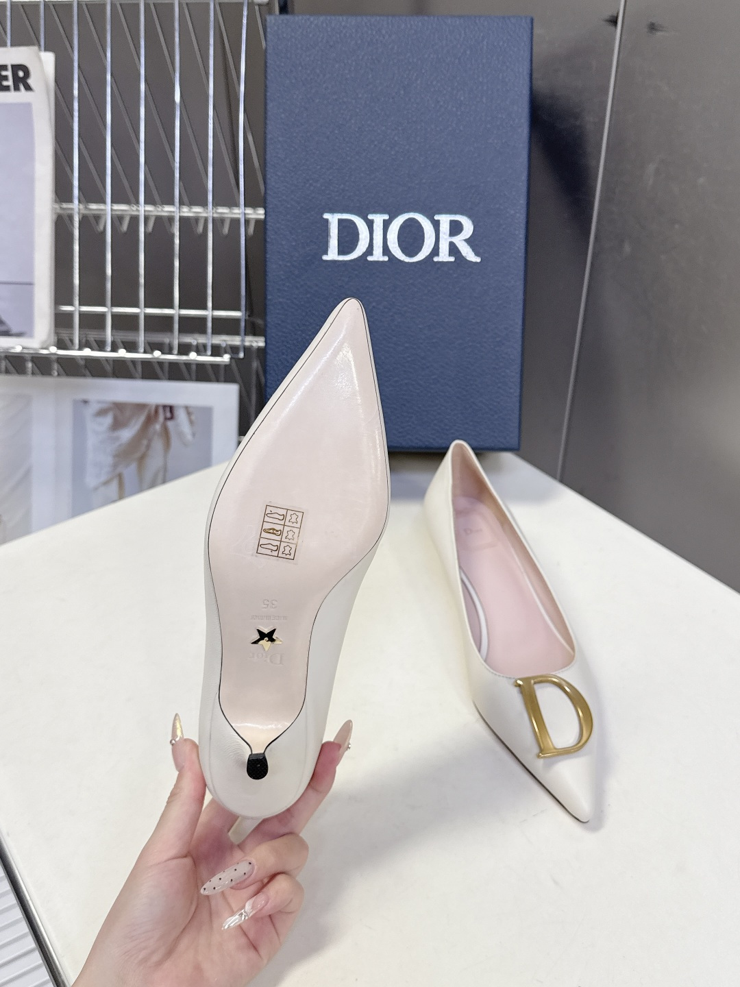dior迪奥2026春夏最新款高跟时装鞋 超多明星时尚博主种草 每个女孩鞋柜都必须有一双D家时装鞋 简直
