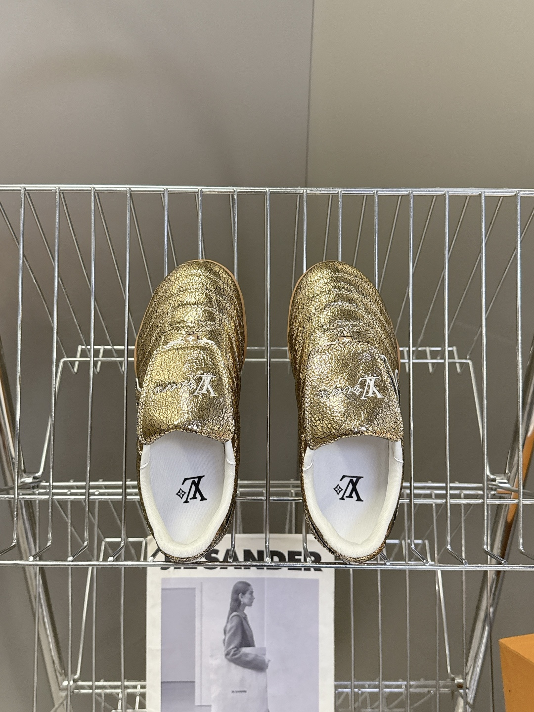 LV路易威登最新Footprint系列 情侣款足球运动鞋原版购入开发 做货 这款 Footprint S