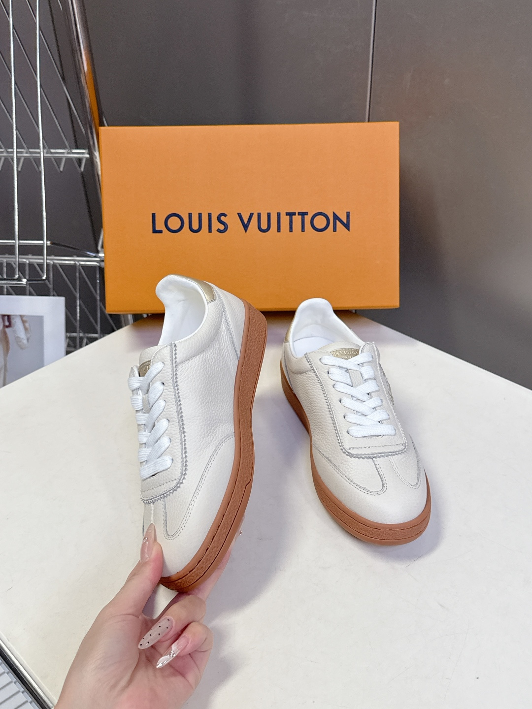 Louis Vuitton 路易威登最新款 饼干鞋休闲鞋 超多明星时尚博主种草 原版购入开发 细节完全对