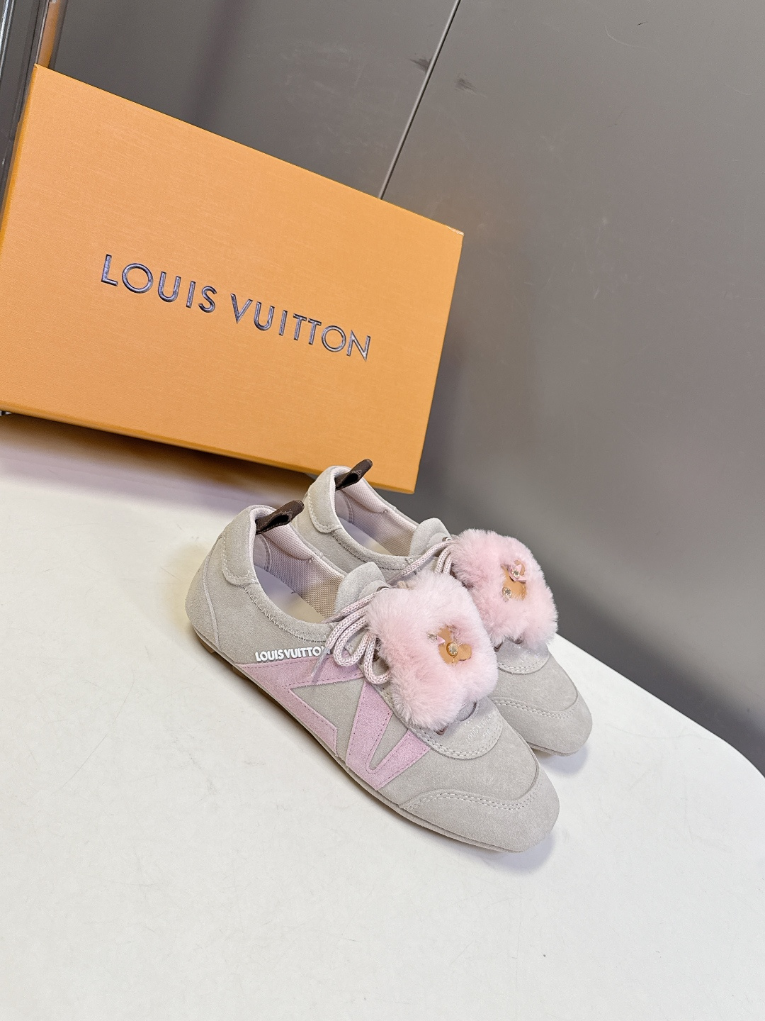 Louis Vuitton路易威登驴牌春夏Sneakerina系列 芭蕾运动鞋 德训鞋 平底鞋 原版三对