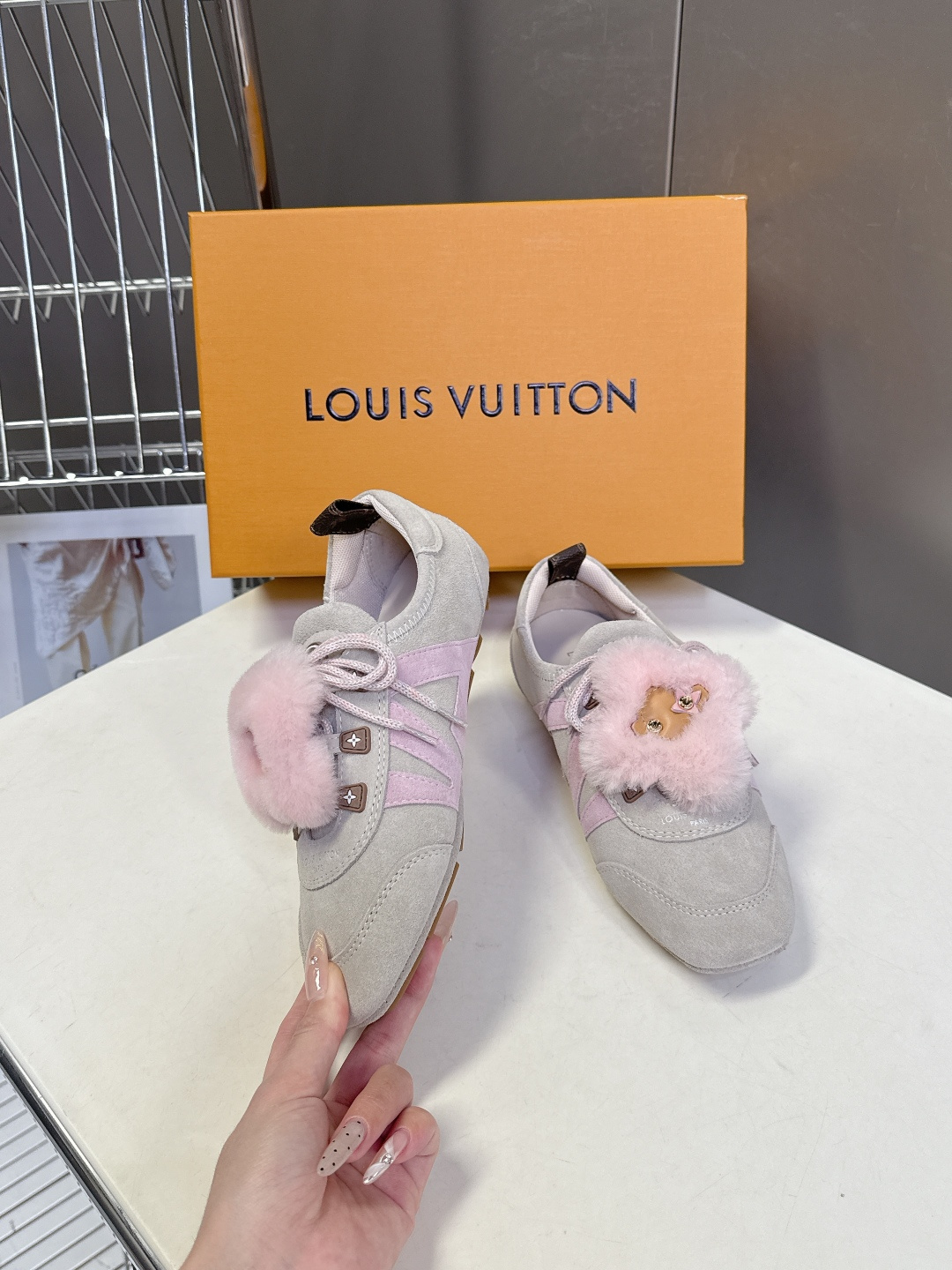 Louis Vuitton路易威登驴牌春夏Sneakerina系列 芭蕾运动鞋 德训鞋 平底鞋 原版三对