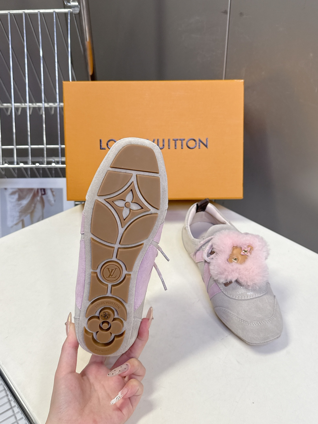 Louis Vuitton路易威登驴牌春夏Sneakerina系列 芭蕾运动鞋 德训鞋 平底鞋 原版三对