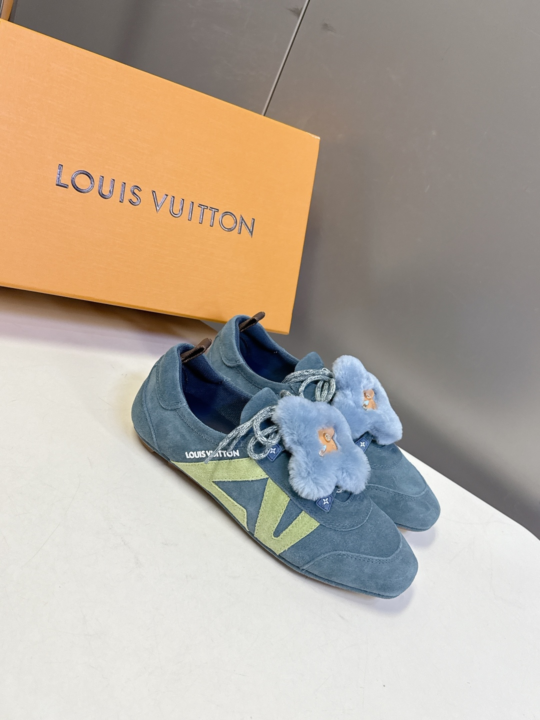 Louis Vuitton路易威登驴牌春夏Sneakerina系列 芭蕾运动鞋 德训鞋 平底鞋 原版三对