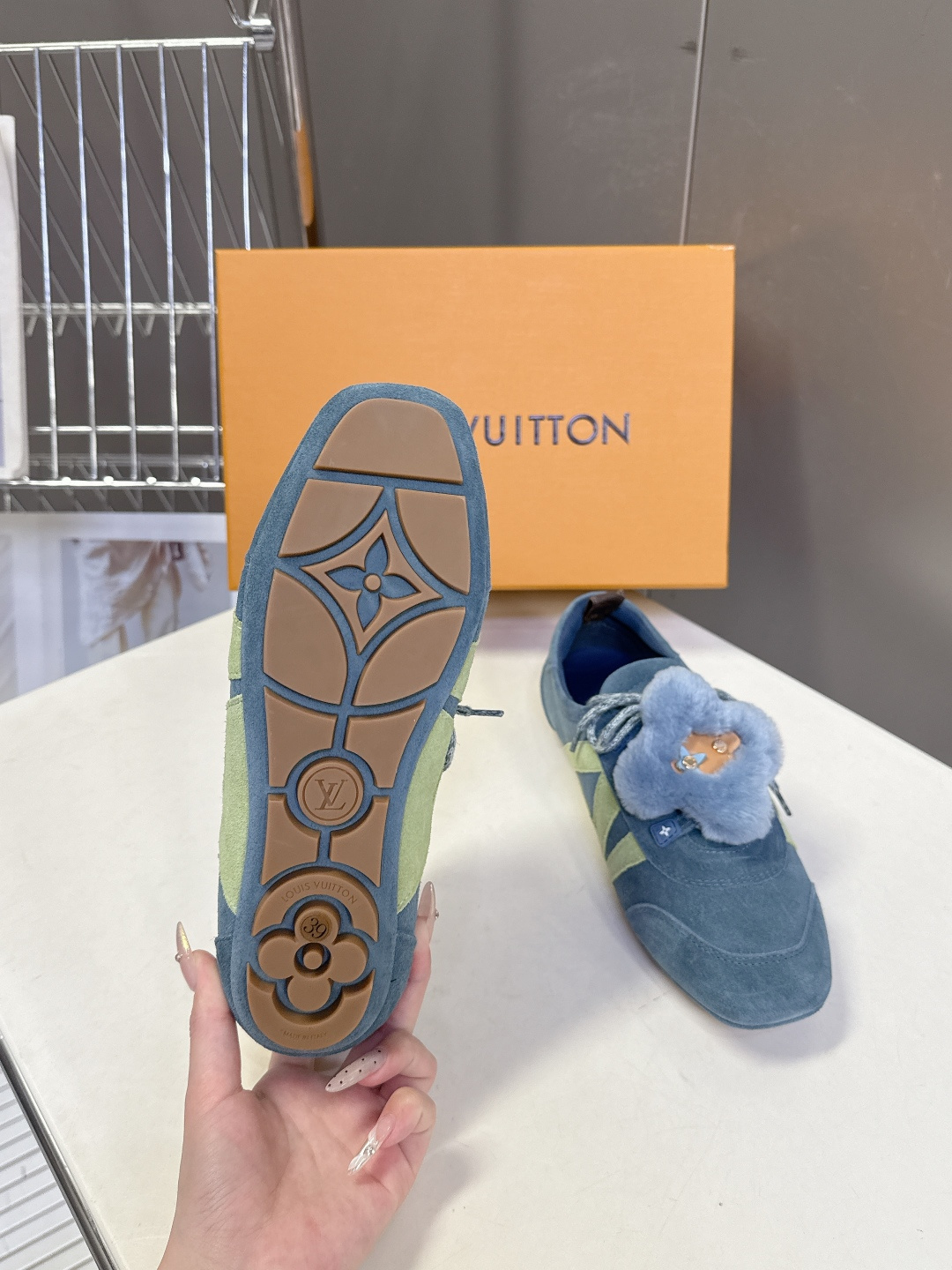 Louis Vuitton路易威登驴牌春夏Sneakerina系列 芭蕾运动鞋 德训鞋 平底鞋 原版三对