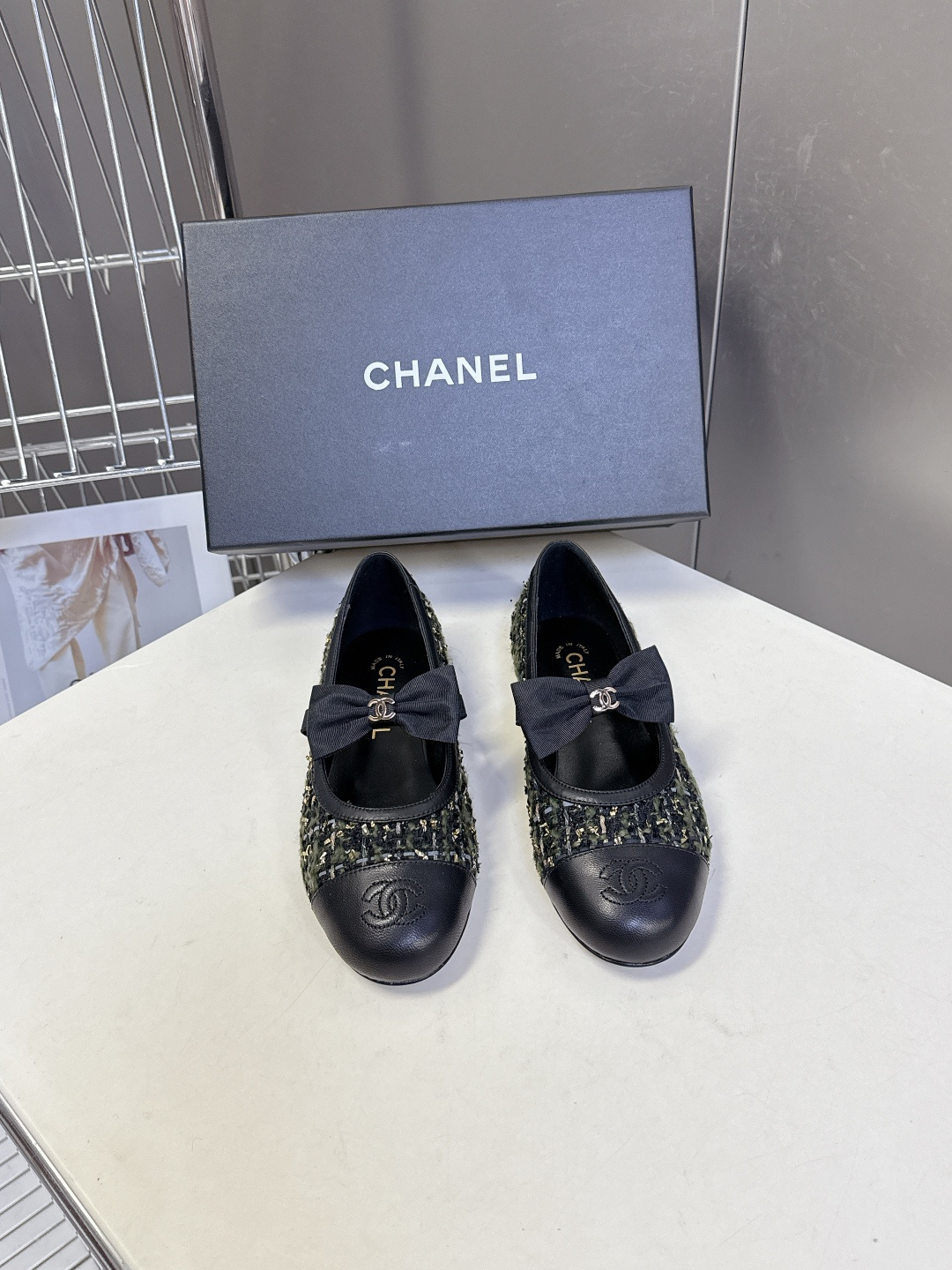 CHANEL香奈儿26C春夏最新款玛丽珍鞋 超多网红时尚博主种草 高级感舒适，配女神们的半身裙 经典的小