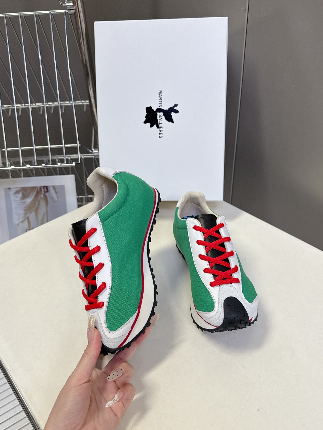 MARTIN SALLIERES设计师品牌2026春夏最新情侣款运动鞋 休闲鞋今年巴黎时装周最喜欢的鞋子