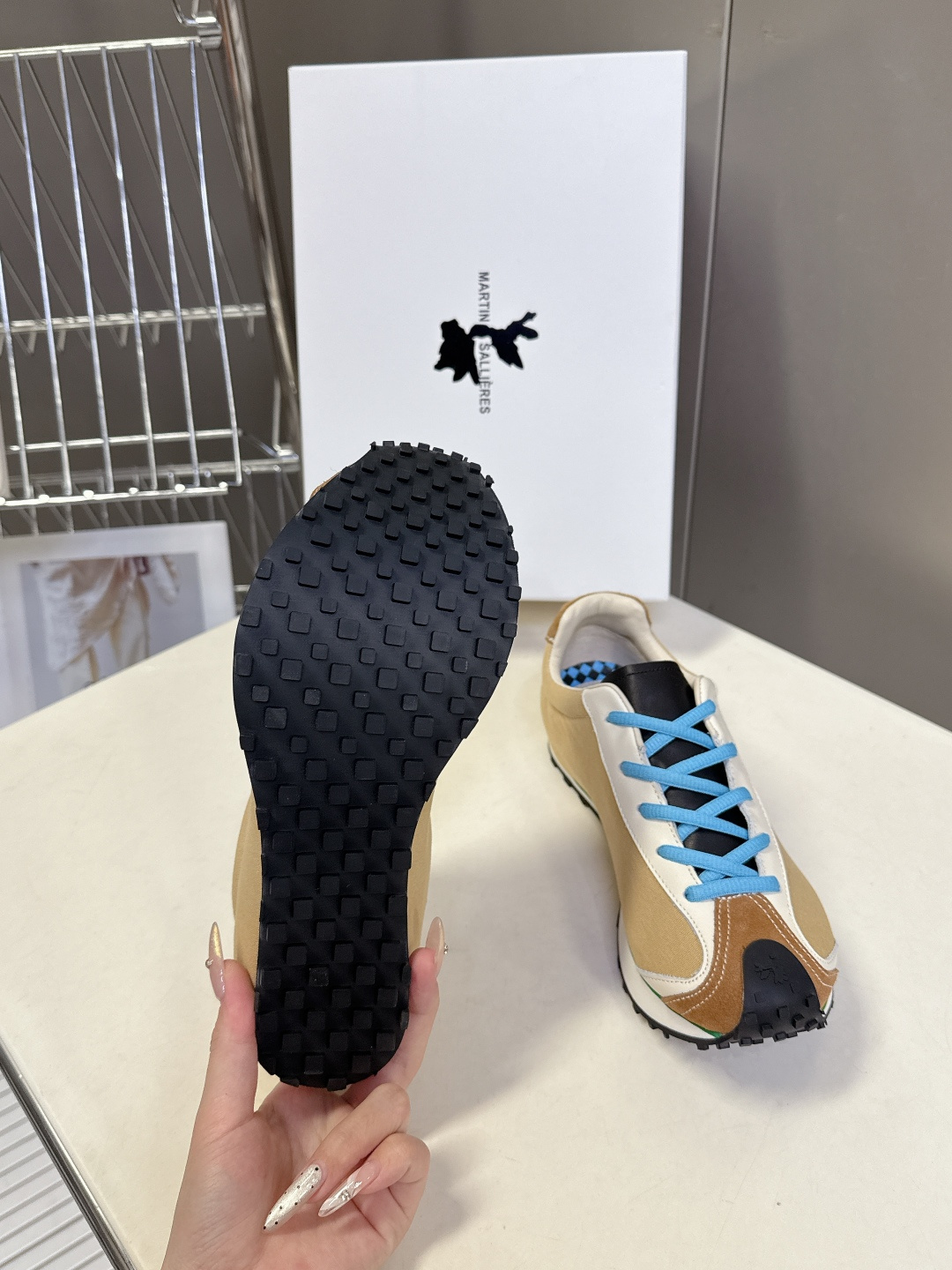 MARTIN SALLIERES设计师品牌2026春夏最新情侣款运动鞋 休闲鞋今年巴黎时装周最喜欢的鞋子