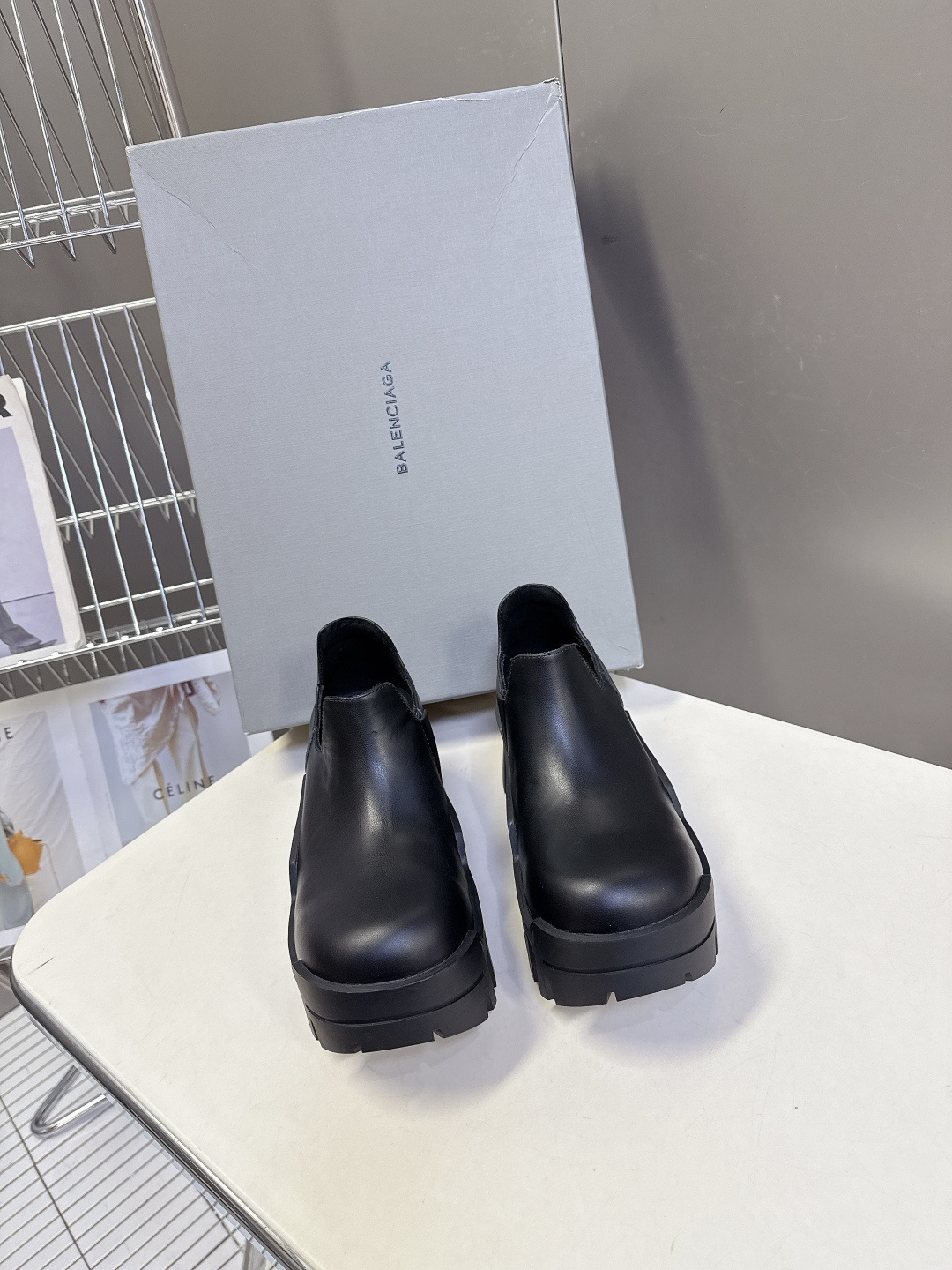 BALENCIAGA 巴黎世家Bulldozer Boots推土机系列超多明星网红种草 原版复刻版本 细