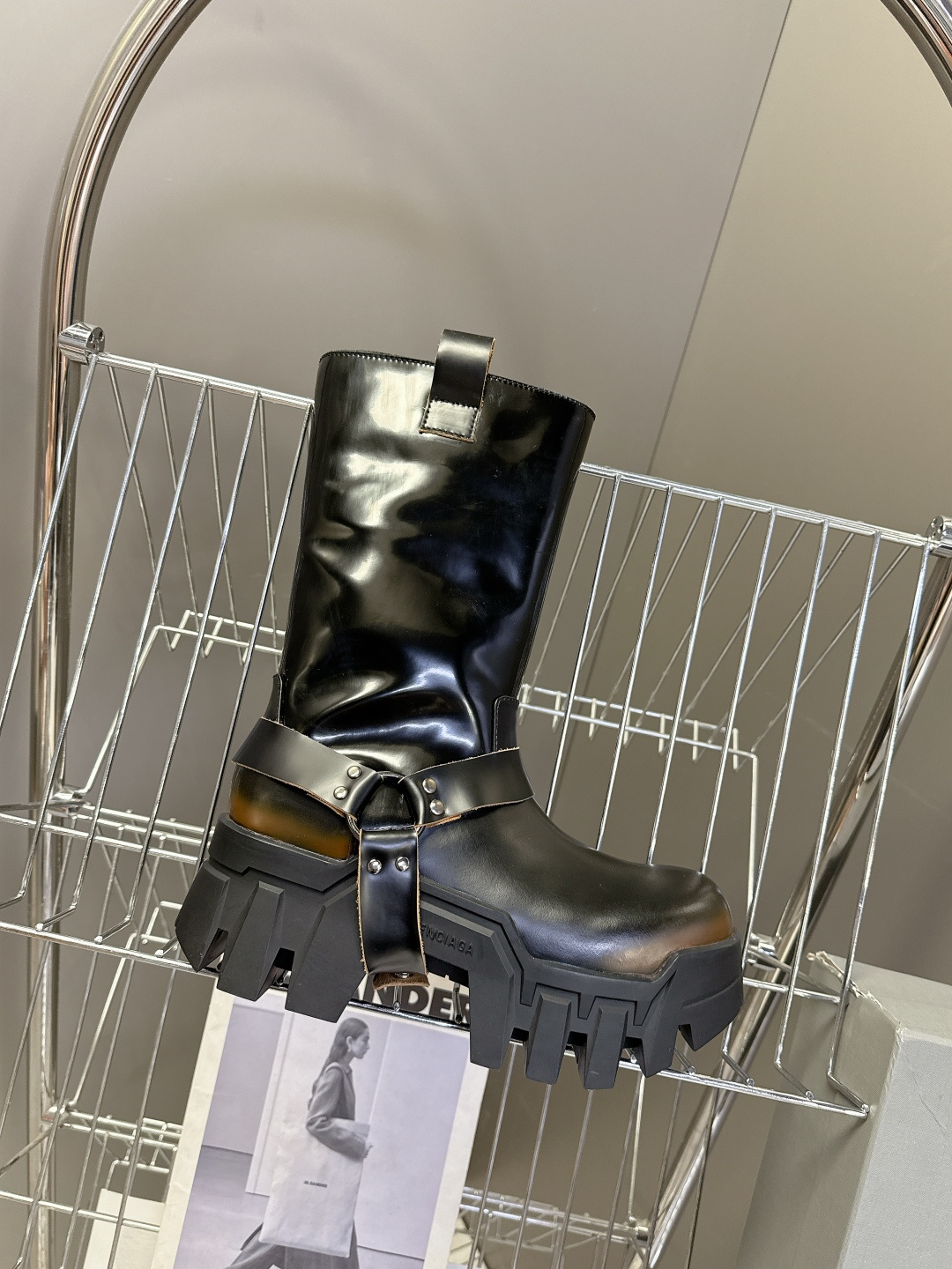 BALENCIAGA 巴黎世家Bulldozer Boots推土机系列 超多明星网红种草 原版复刻版本 细节图肉眼可见 