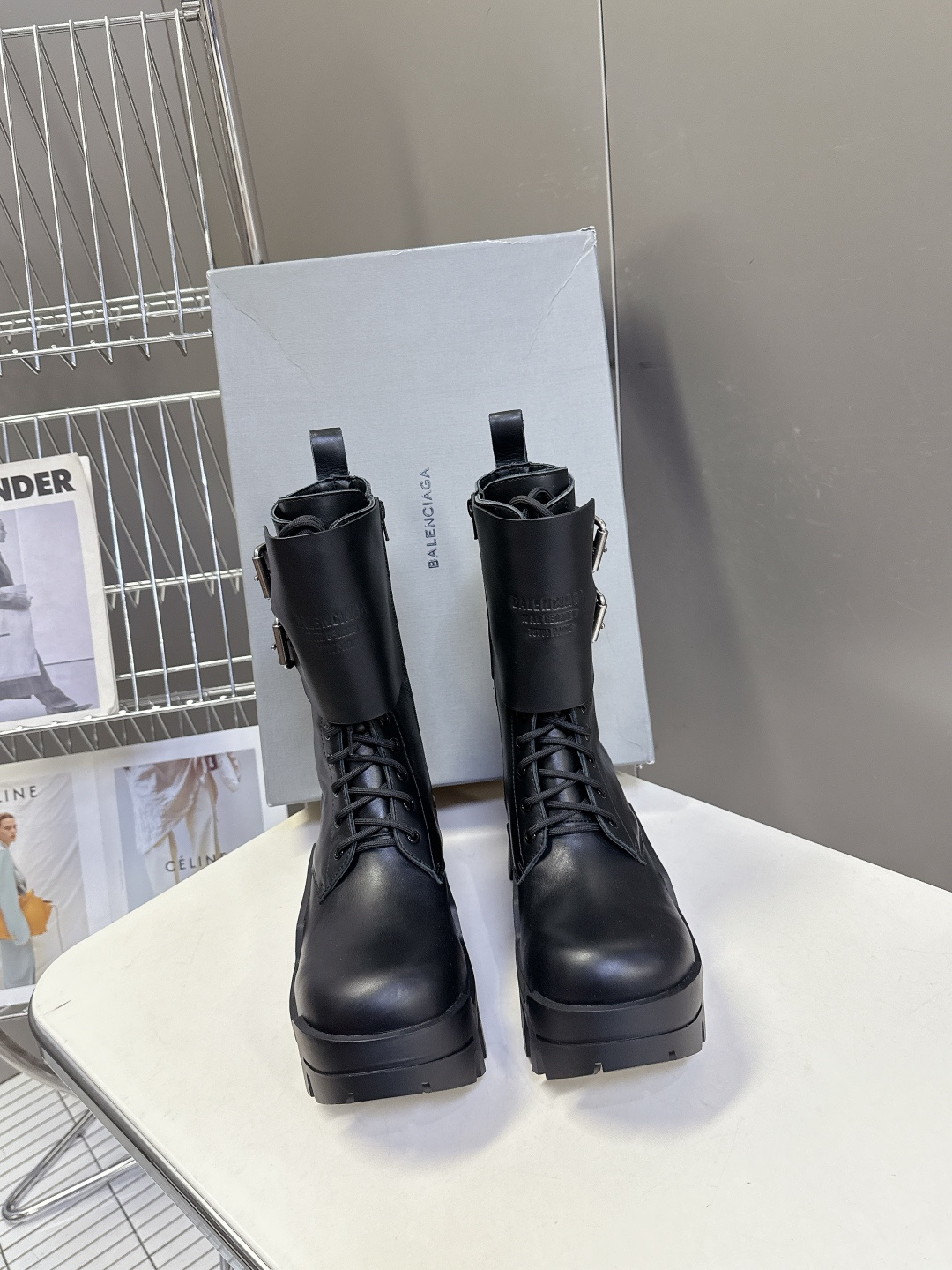 BALENCIAGA 巴黎世家Bulldozer Boots推土机系列 超多明星网红种草 原版复刻版本 细节图肉眼可见 BALENCIAGA 巴黎世家Bulldozer Boots推土机系列 超多明星网红种草 原版复刻版本 细节图肉眼可见