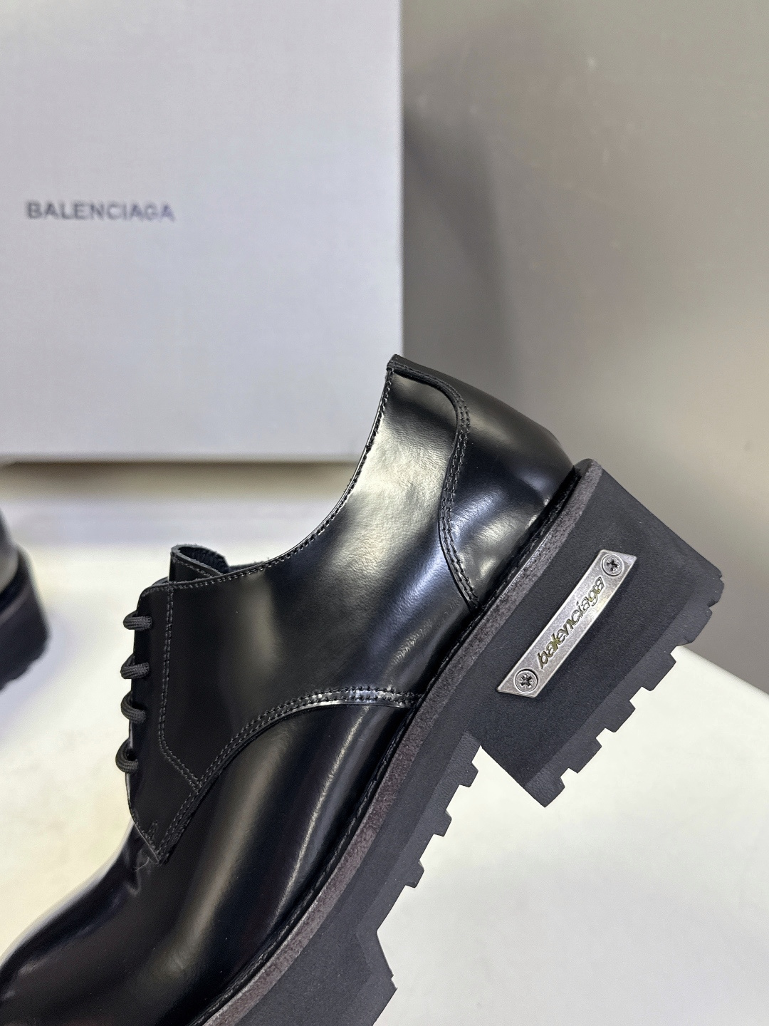 Balenciaga巴黎世家25FW毒液Venom情侣款高筒靴 中筒靴 皮鞋 请认准高版本 这款靴子在设