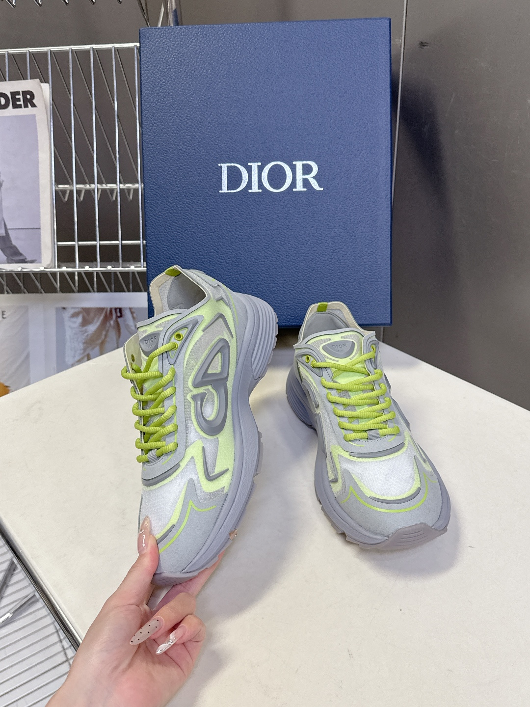 Dior迪奥最新情侣款B30 Countdown运动鞋 这款B30倒计时科技训练鞋是 2026年春季的新