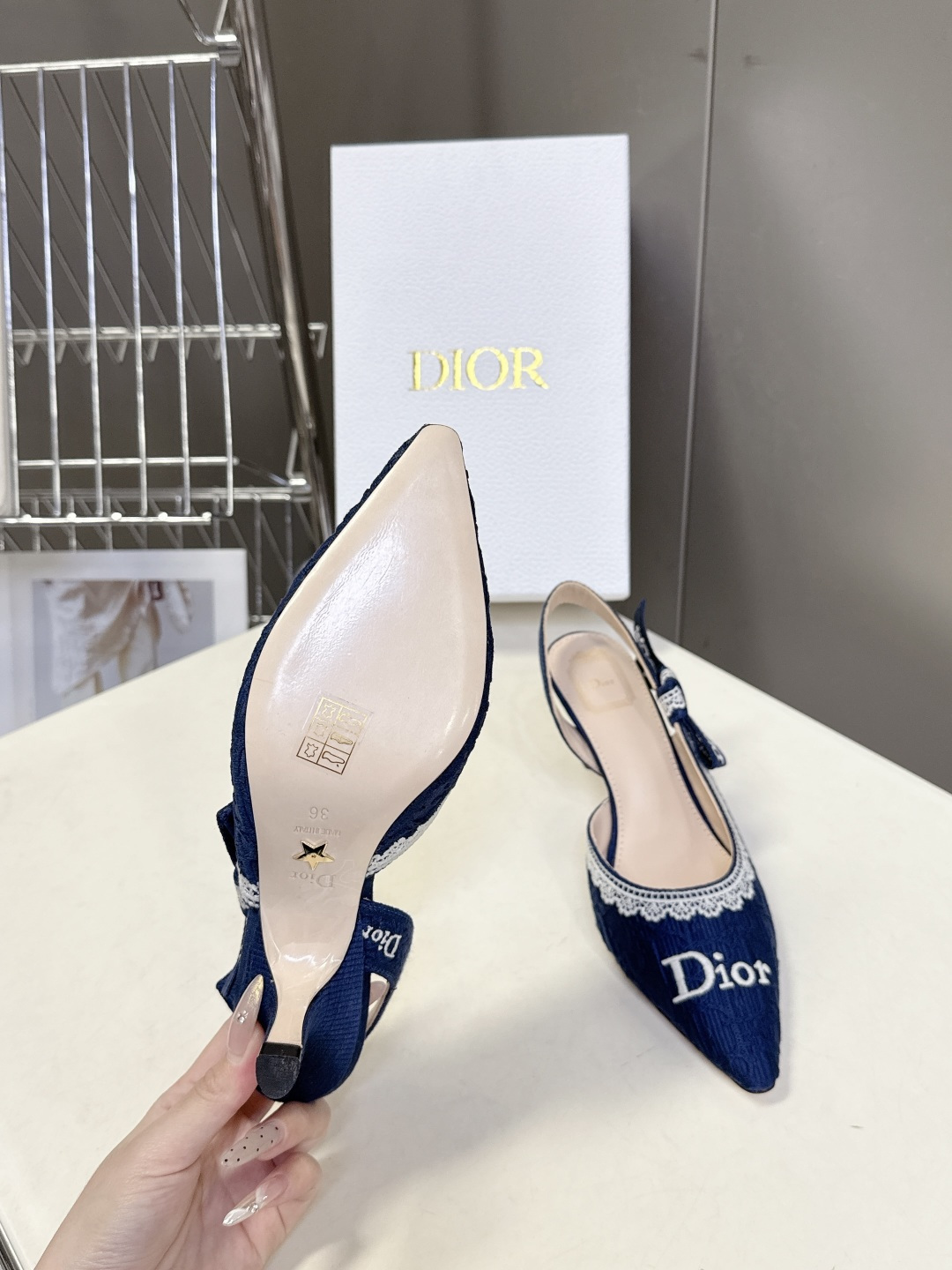 dior迪奥2026春夏最新走秀款粗跟时装鞋 超多明星时尚博主种草 每个女孩鞋柜都必须有一双D家时装鞋 