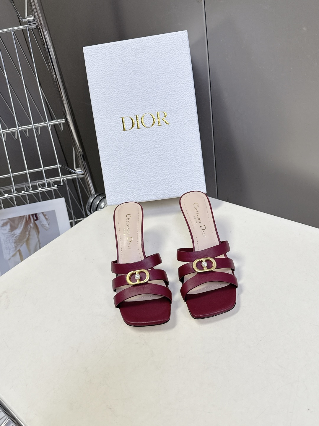 dior迪奥2026春夏最新走秀款粗跟时装鞋 超多明星时尚博主种草 每个女孩鞋柜都必须有一双D家时装鞋 