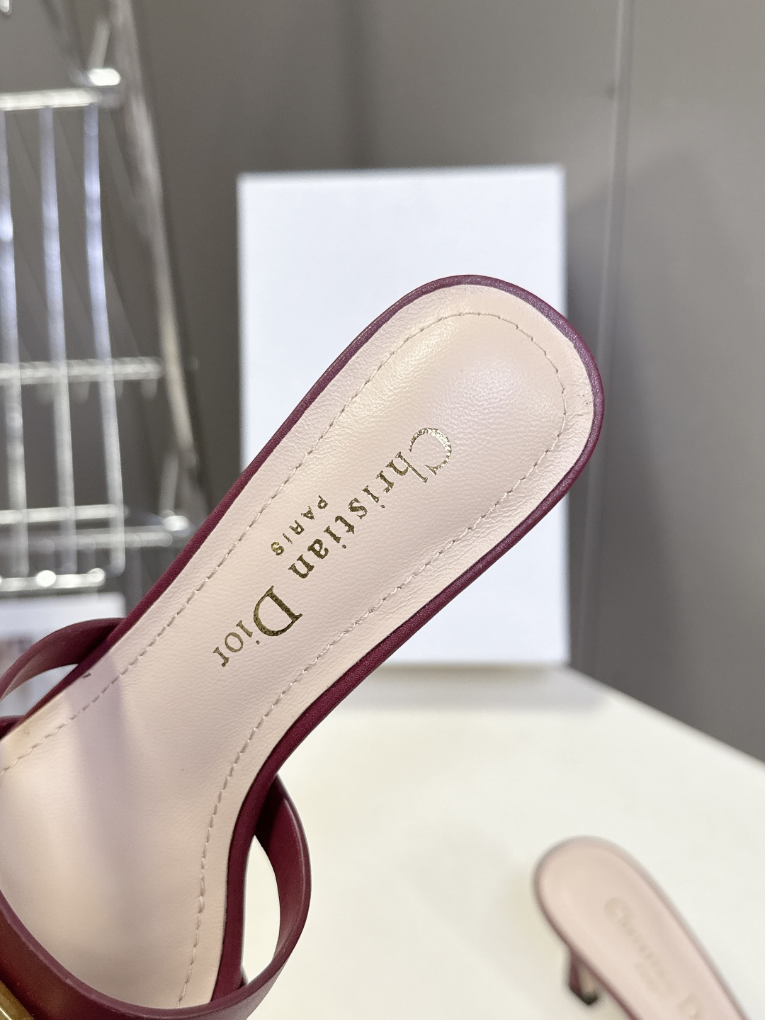 dior迪奥2026春夏最新走秀款粗跟时装鞋 超多明星时尚博主种草 每个女孩鞋柜都必须有一双D家时装鞋 