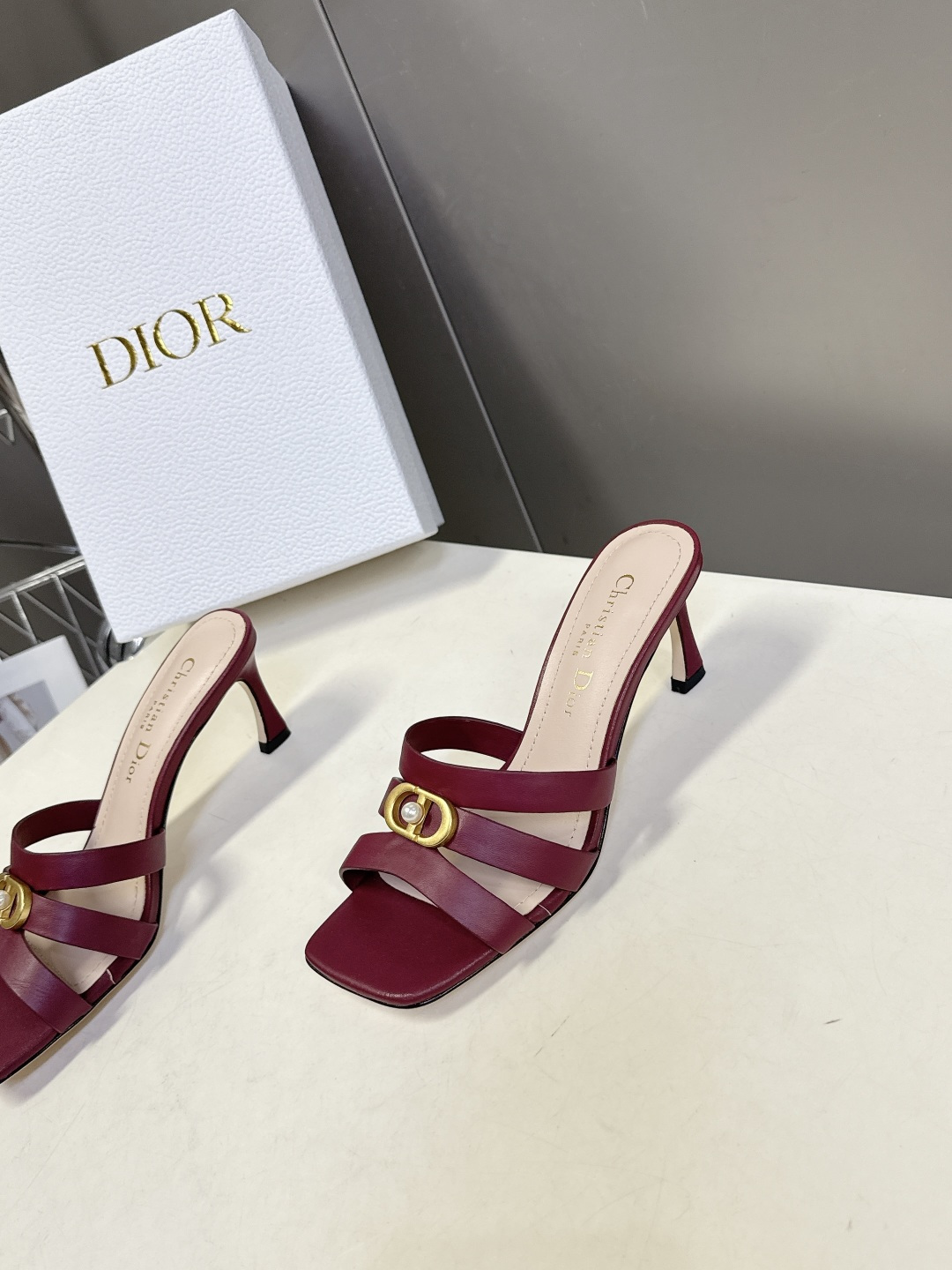 dior迪奥2026春夏最新走秀款粗跟时装鞋 超多明星时尚博主种草 每个女孩鞋柜都必须有一双D家时装鞋 
