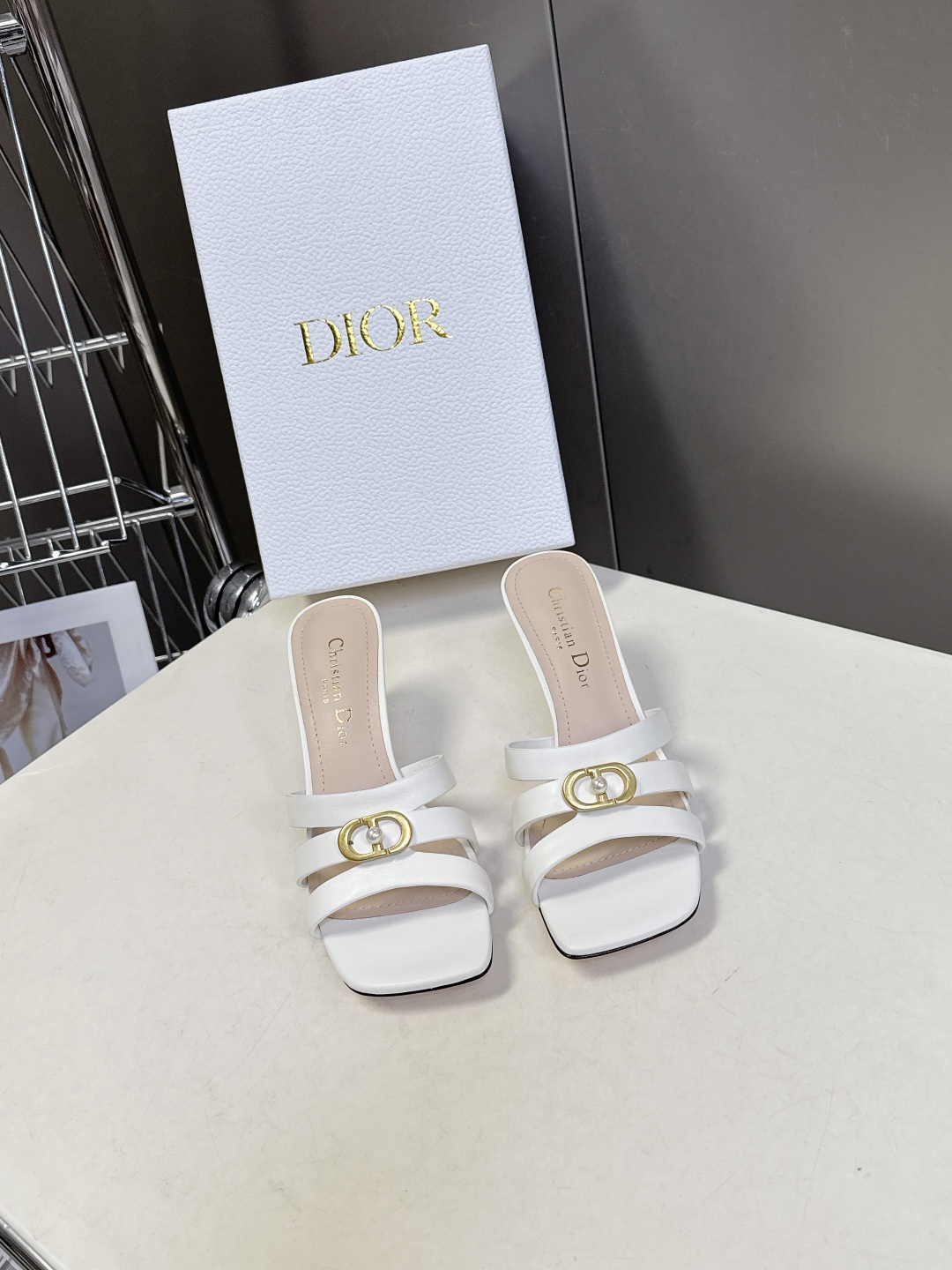 dior迪奥2026春夏最新走秀款粗跟时装鞋 超多明星时尚博主种草 每个女孩鞋柜都必须有一双D家时装鞋 