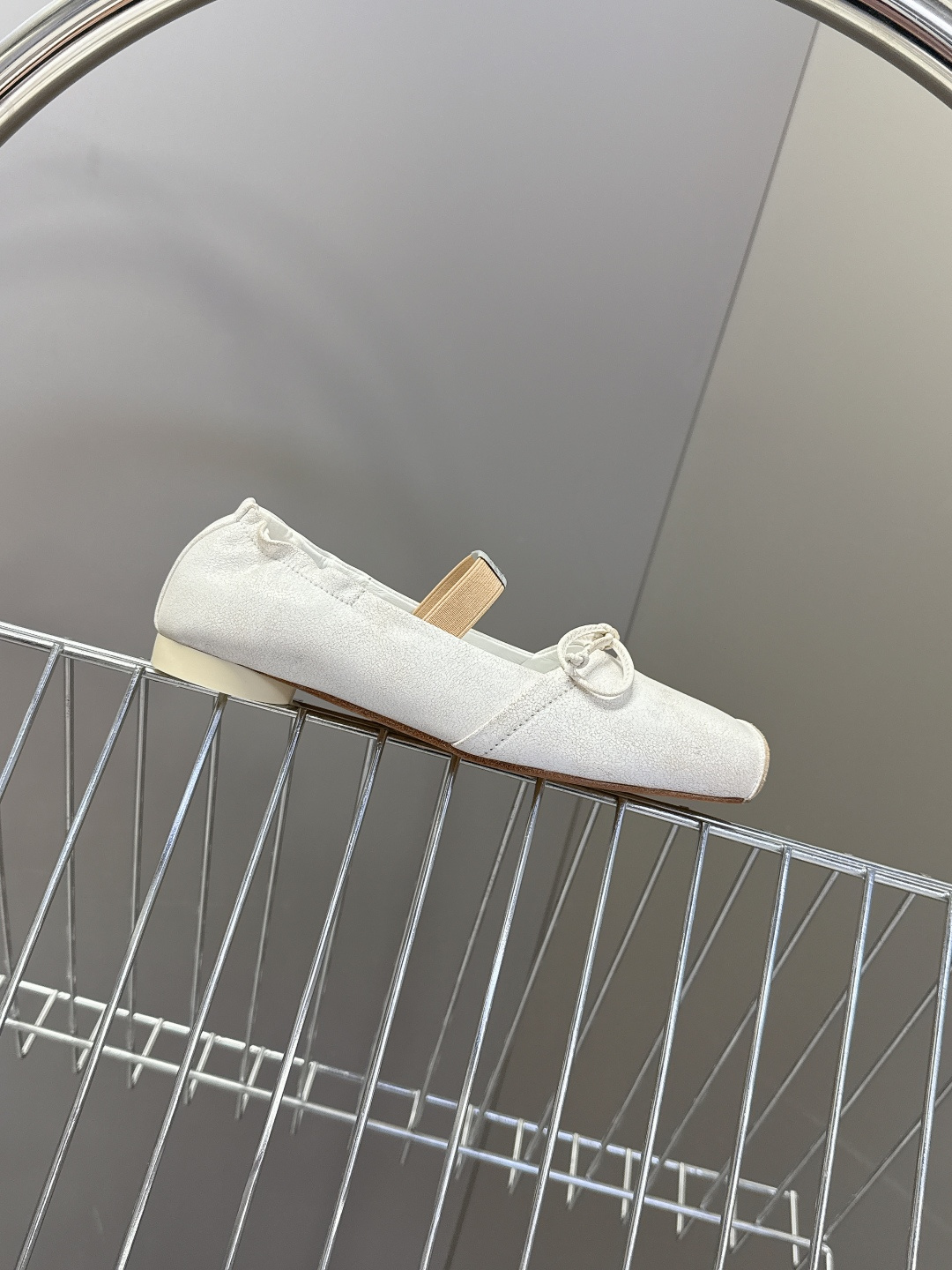 MM6马吉拉方头蝴蝶结芭蕾舞玛丽珍跳舞鞋 超多明星网红种草 MM6 Maison Margiela方头芭