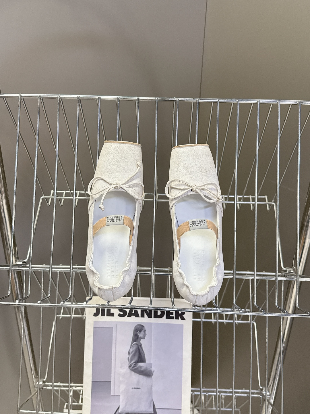 MM6马吉拉方头蝴蝶结芭蕾舞玛丽珍跳舞鞋 超多明星网红种草 MM6 Maison Margiela方头芭