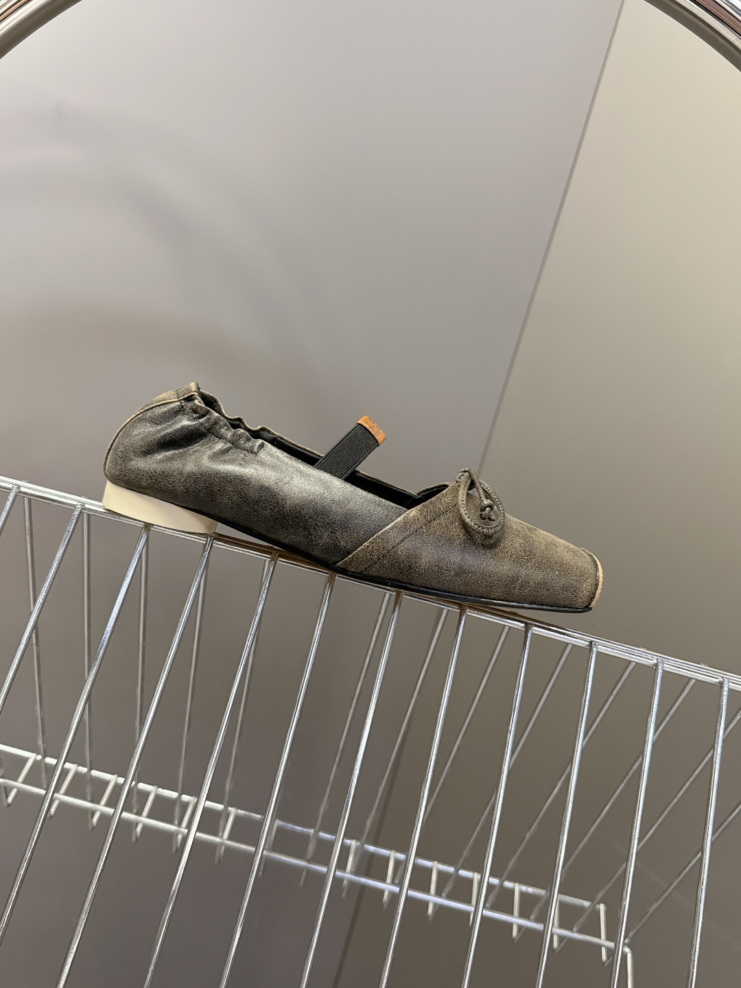 MM6马吉拉方头蝴蝶结芭蕾舞玛丽珍跳舞鞋 超多明星网红种草 MM6 Maison Margiela方头芭