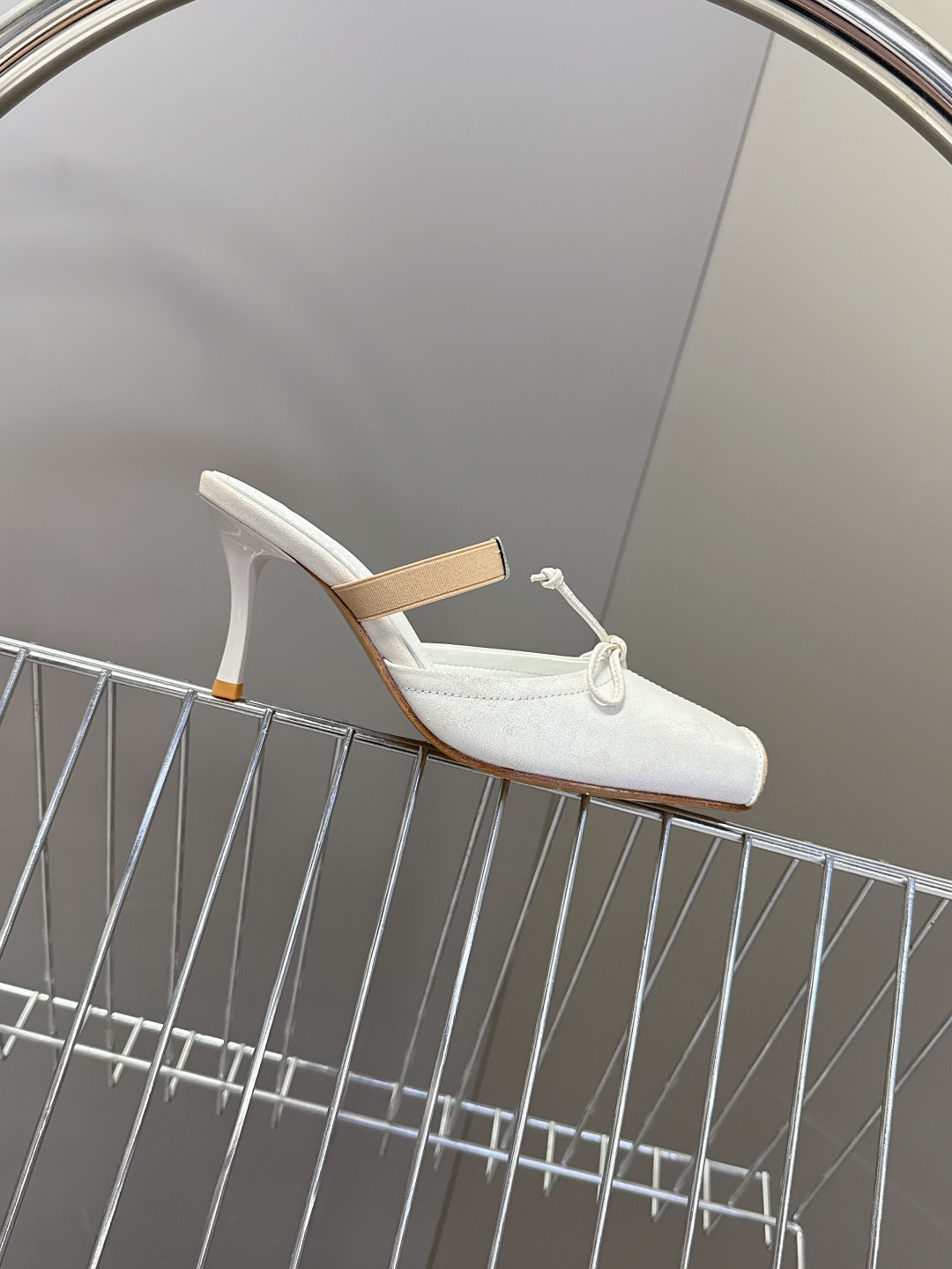 MM6马吉拉方头蝴蝶结芭蕾舞玛丽珍跳舞鞋 超多明星网红种草 MM6 Maison Margiela方头芭