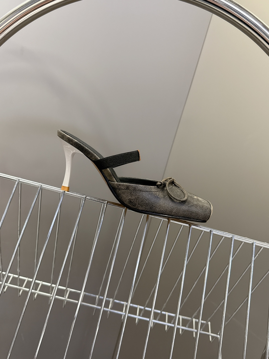 MM6马吉拉方头蝴蝶结芭蕾舞玛丽珍跳舞鞋 超多明星网红种草 MM6 Maison Margiela方头芭