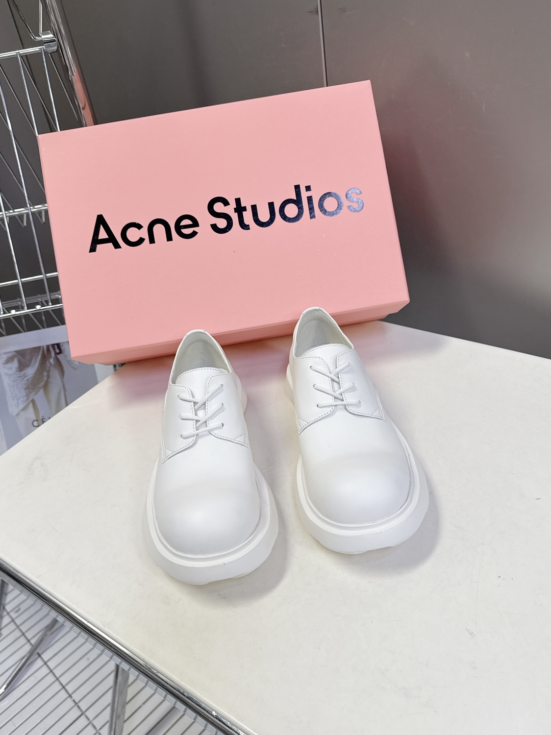 Acne Studios2026春夏最新款老钱风小皮鞋超多明星网红种草 绝对是今年的大爆款贼好看 简约的