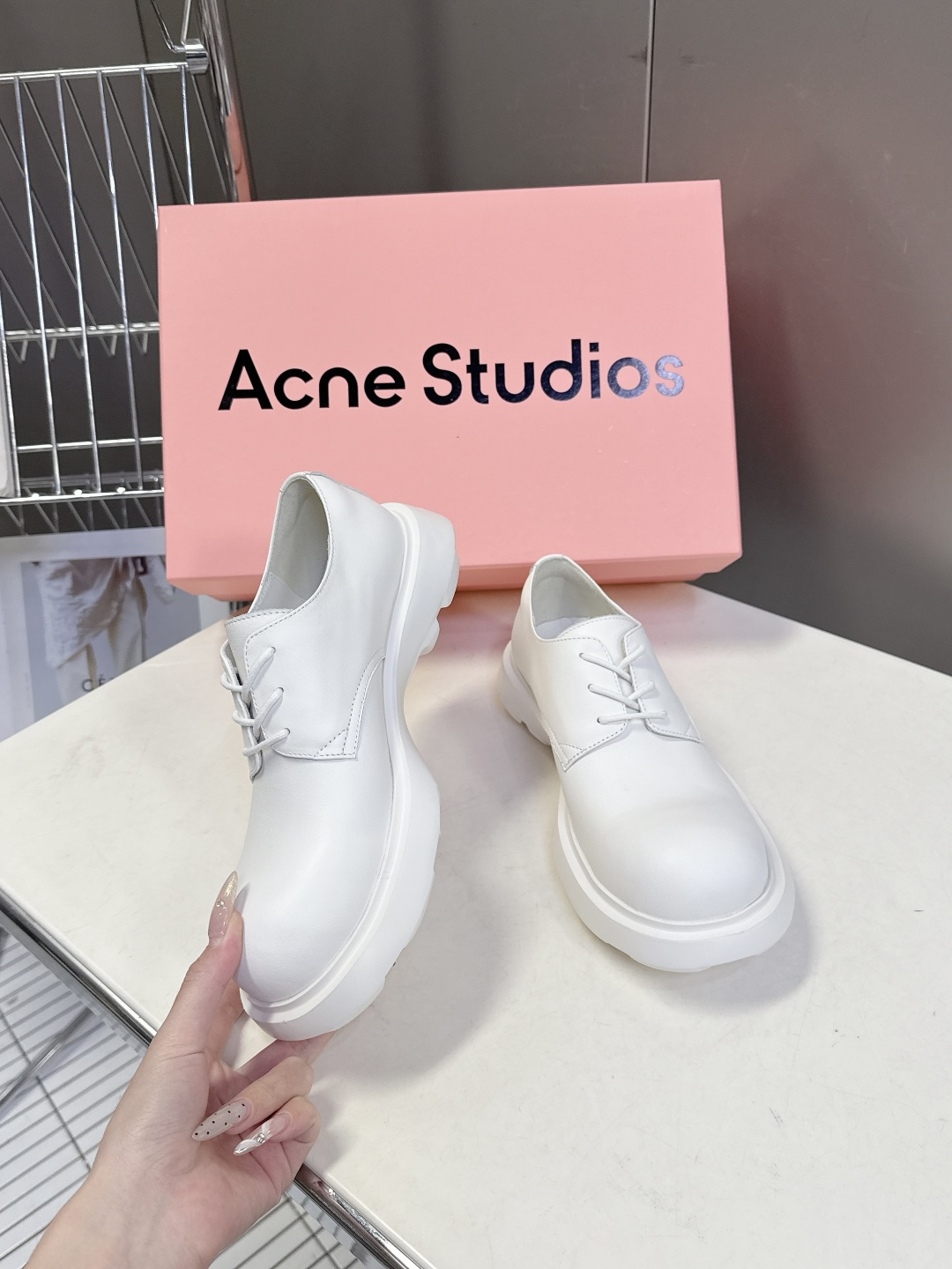 Acne Studios2026春夏最新款老钱风小皮鞋超多明星网红种草 绝对是今年的大爆款贼好看 简约的