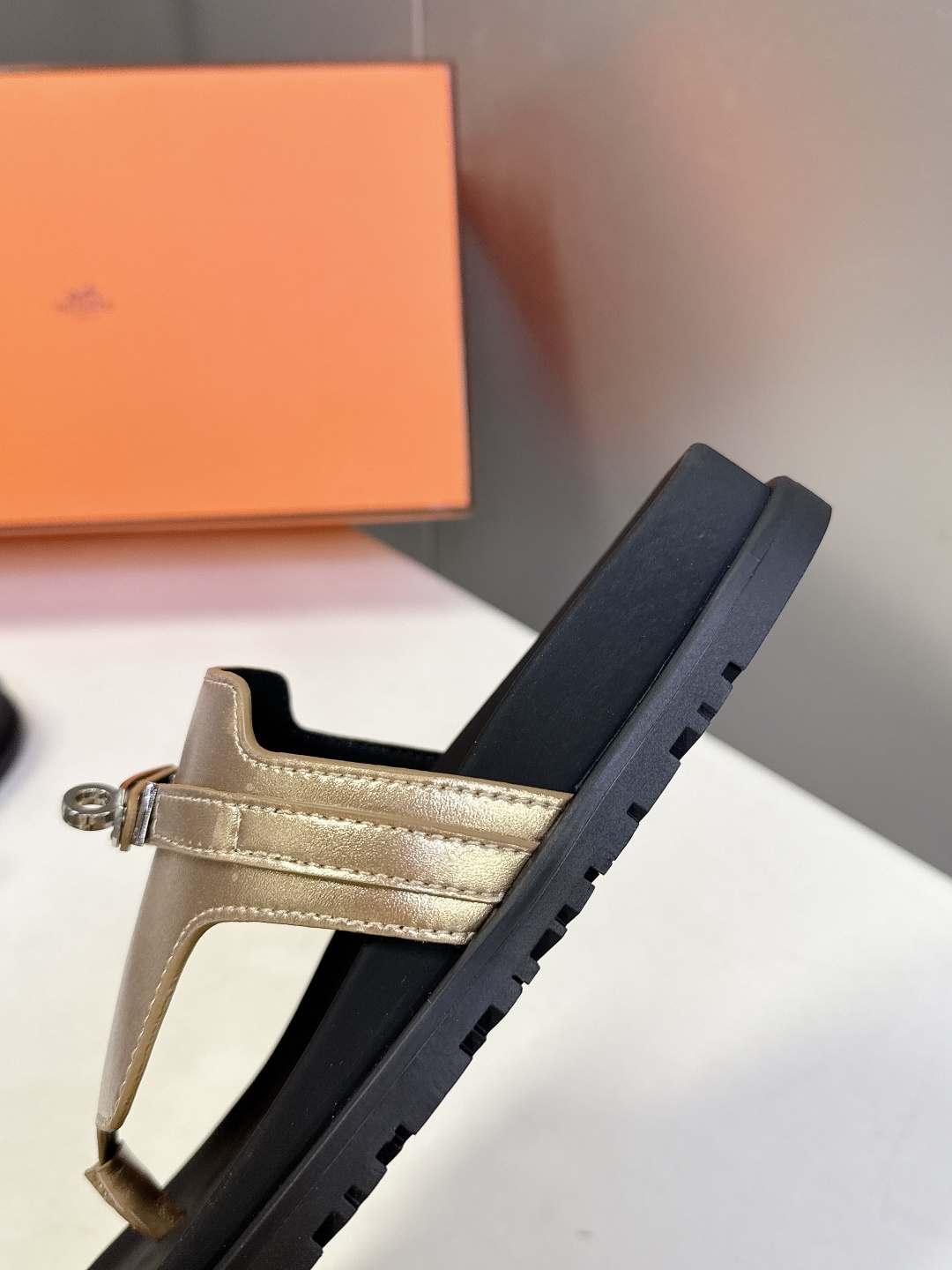 男➕10【ΗERMES 】爱马仕春夏经典情侣款二舅拖鞋 Chypre 丑萌丑萌二舅拖鞋——老头拖鞋，上脚