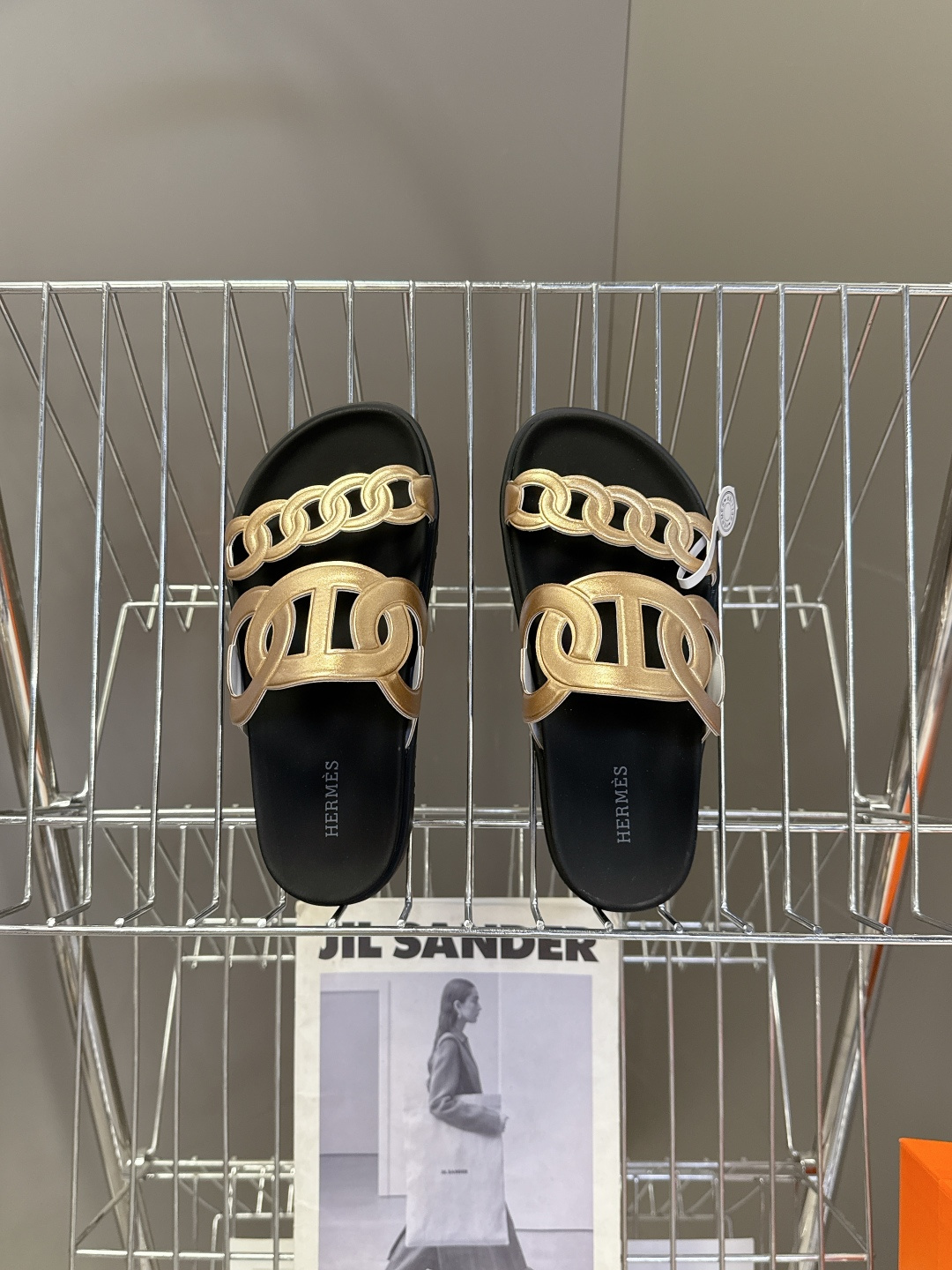 男➕10【ΗERMES 】爱马仕春夏经典猪鼻拖鞋 Chypre 丑萌丑萌猪鼻鞋——老头拖鞋，上脚简直太舒