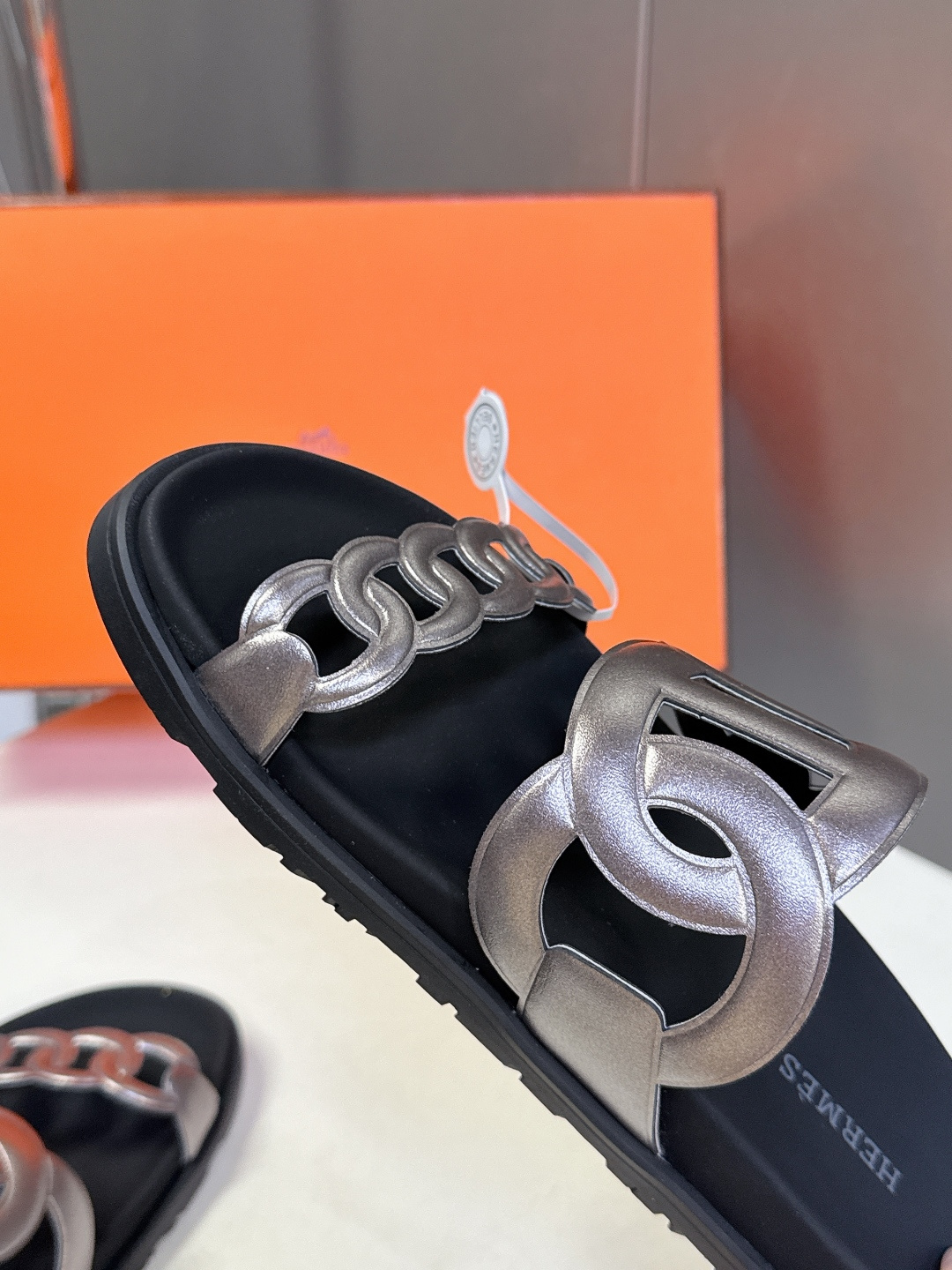 男➕10【ΗERMES 】爱马仕春夏经典猪鼻拖鞋 Chypre 丑萌丑萌猪鼻鞋——老头拖鞋，上脚简直太舒