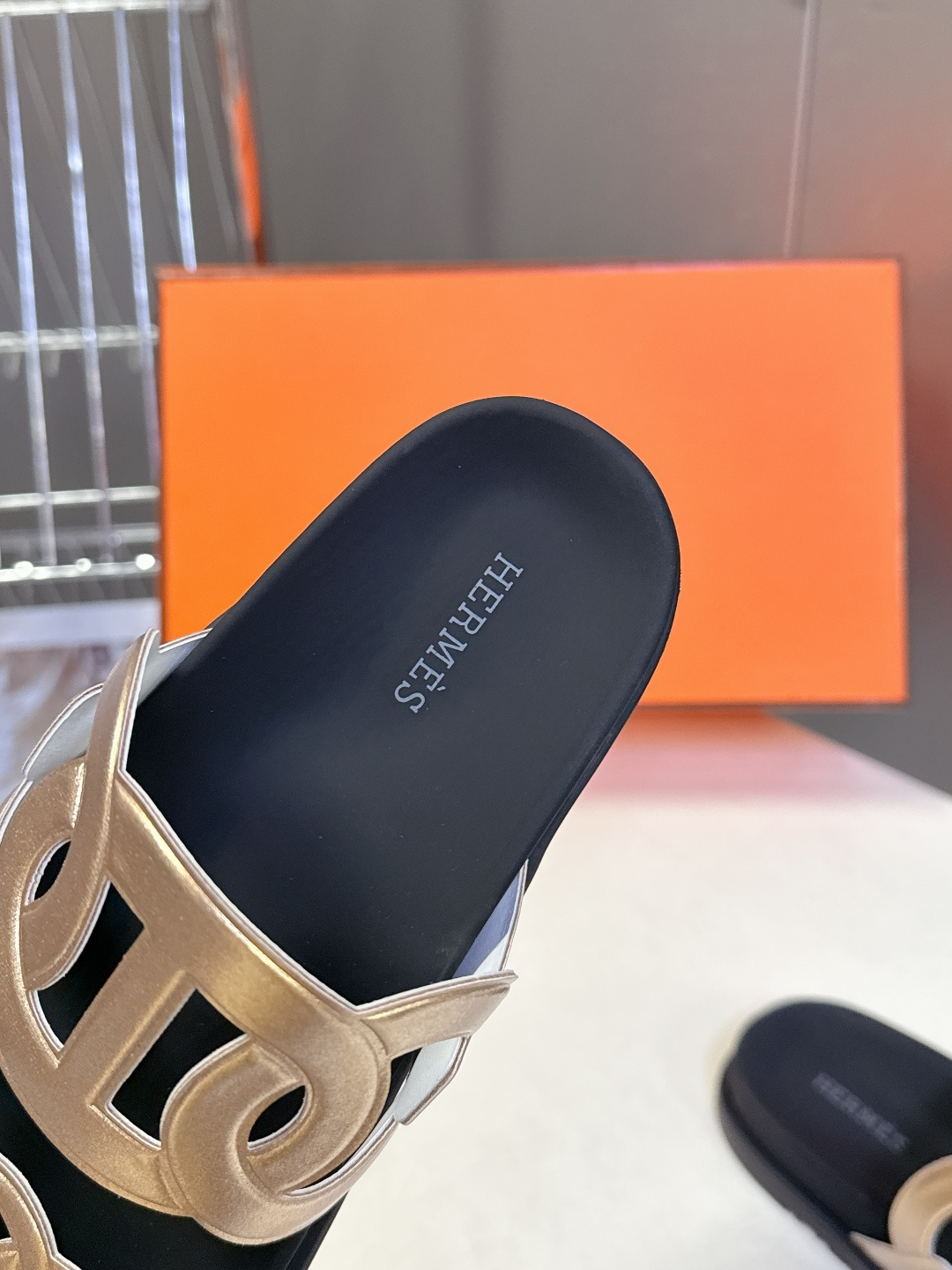 男➕10【ΗERMES 】爱马仕春夏经典猪鼻拖鞋 Chypre 丑萌丑萌猪鼻鞋——老头拖鞋，上脚简直太舒