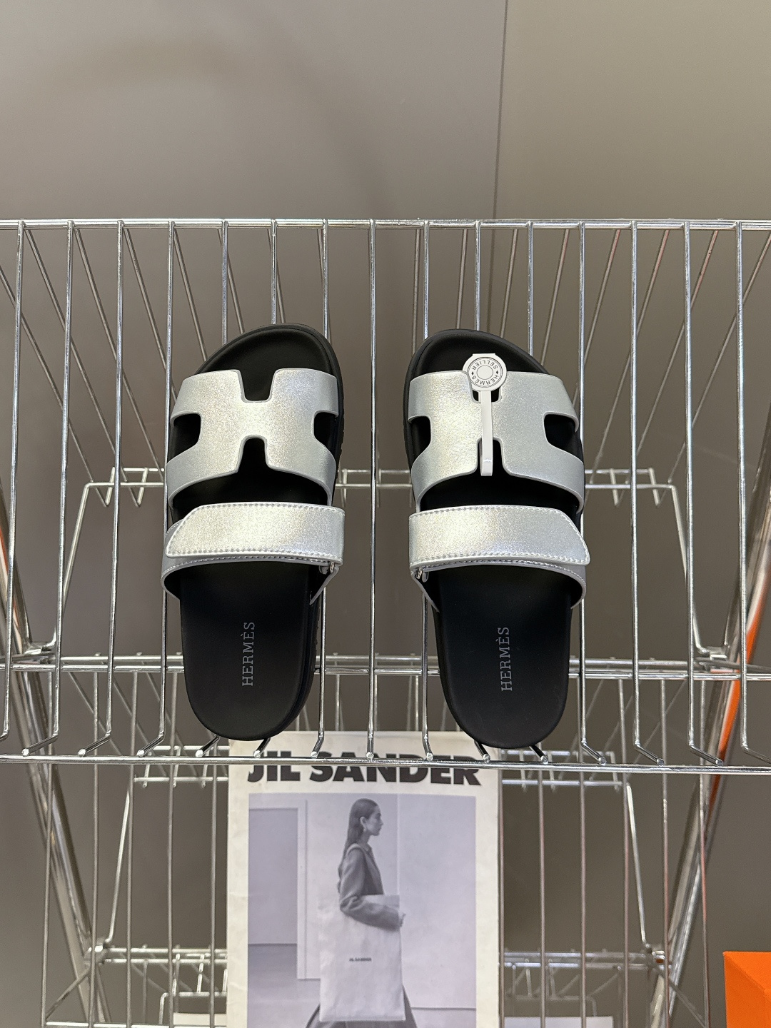 男➕10【ΗERMES 】爱马仕春夏经典情侣款二舅拖鞋 Chypre 丑萌丑萌二舅拖鞋——老头拖鞋，上脚