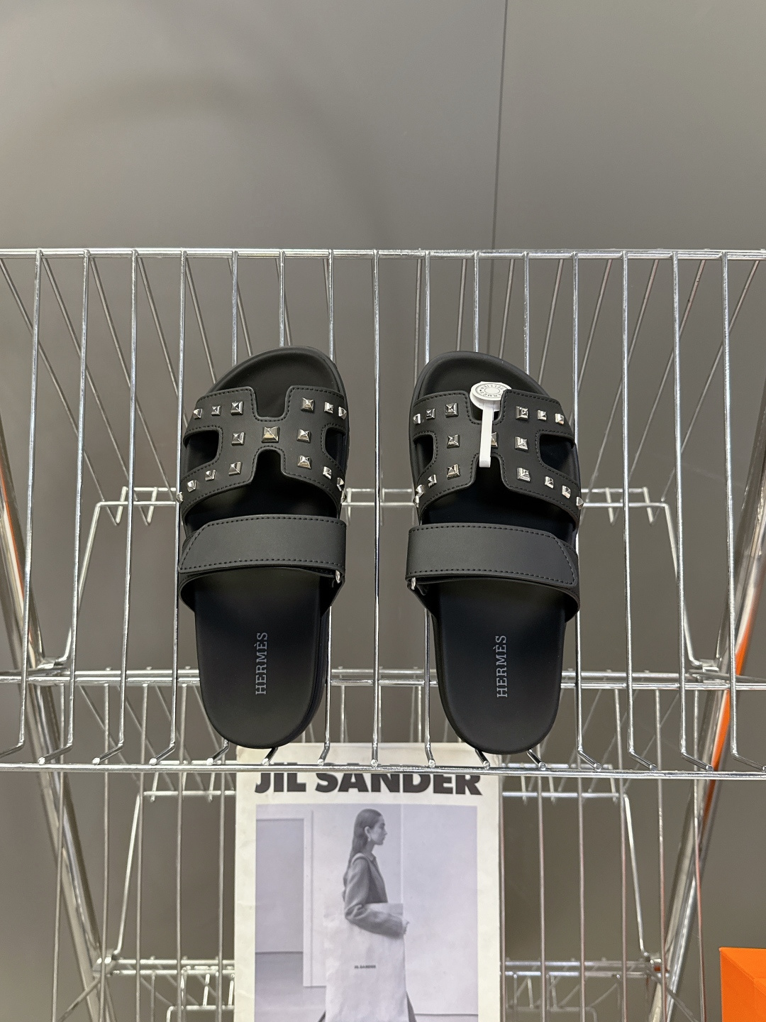 男➕10【ΗERMES 】爱马仕春夏经典情侣款二舅拖鞋 Chypre 丑萌丑萌二舅拖鞋——老头拖鞋，上脚