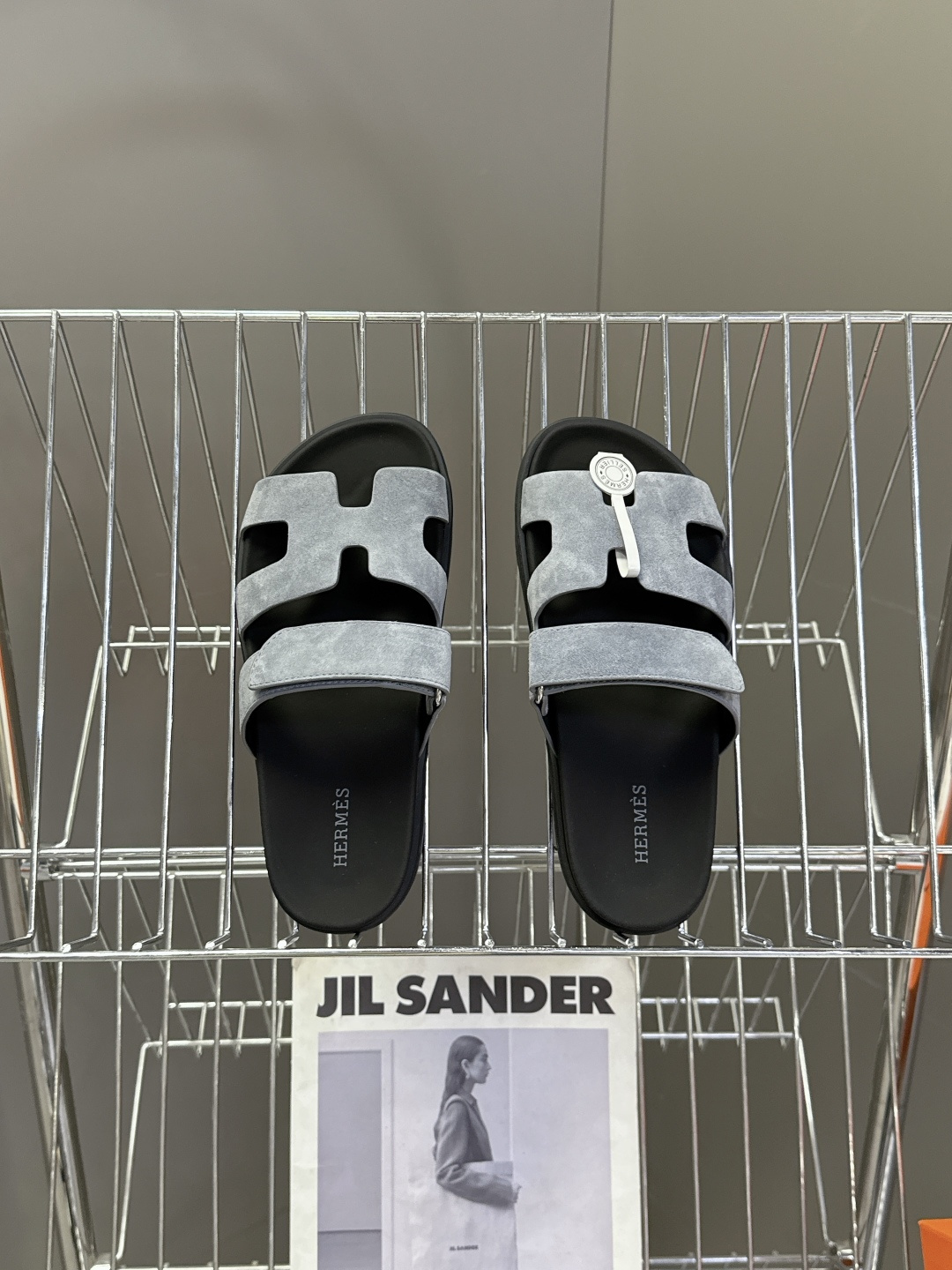 男➕10【ΗERMES 】爱马仕春夏经典情侣款二舅拖鞋 Chypre 丑萌丑萌二舅拖鞋——老头拖鞋，上脚