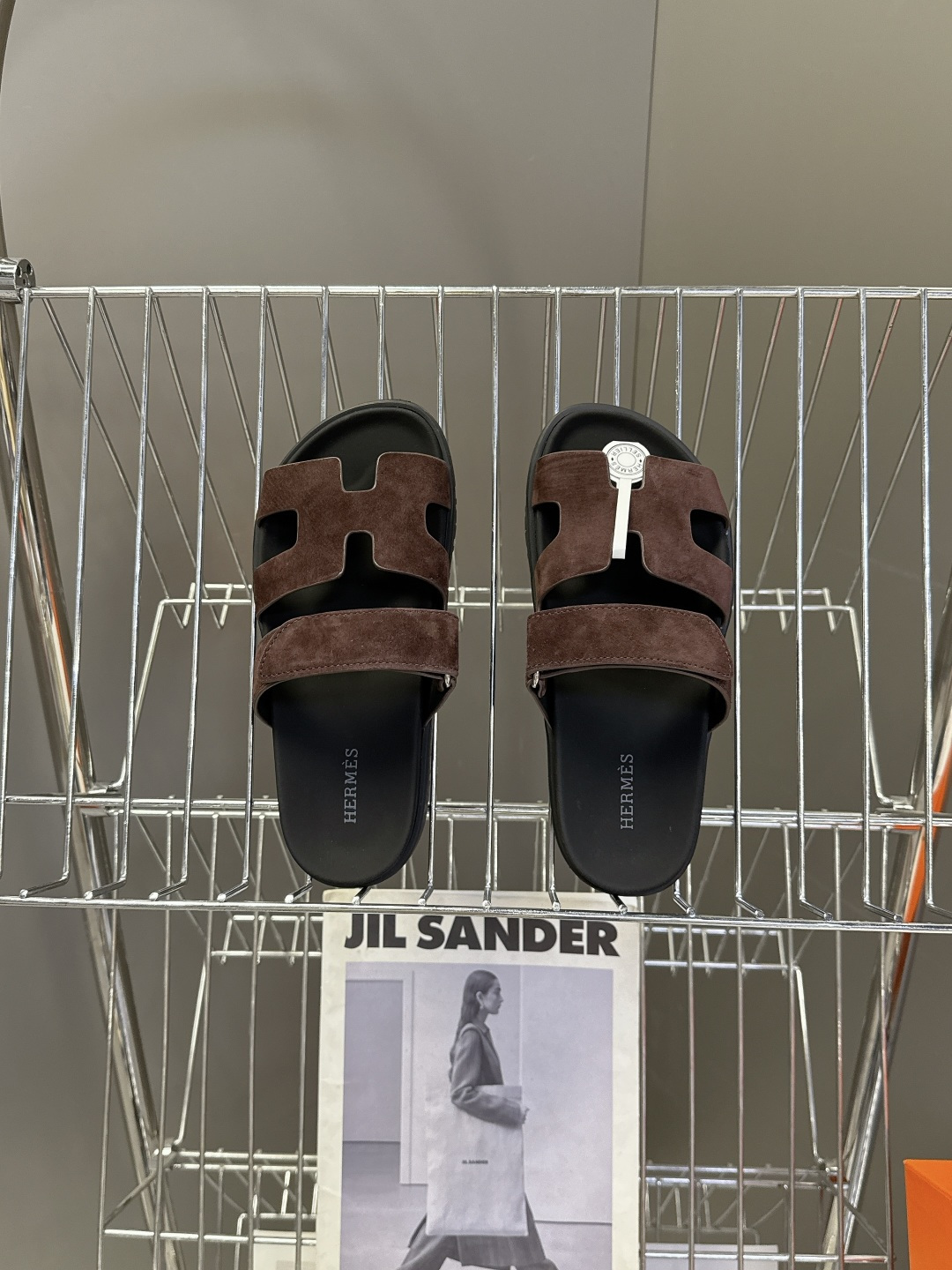 男➕10【ΗERMES 】爱马仕春夏经典情侣款二舅拖鞋 Chypre 丑萌丑萌二舅拖鞋——老头拖鞋，上脚