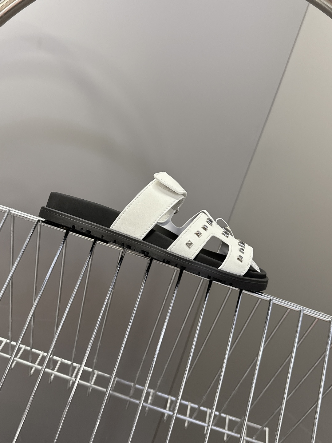 男➕10【ΗERMES 】爱马仕春夏经典情侣款二舅拖鞋 Chypre 丑萌丑萌二舅拖鞋——老头拖鞋，上脚